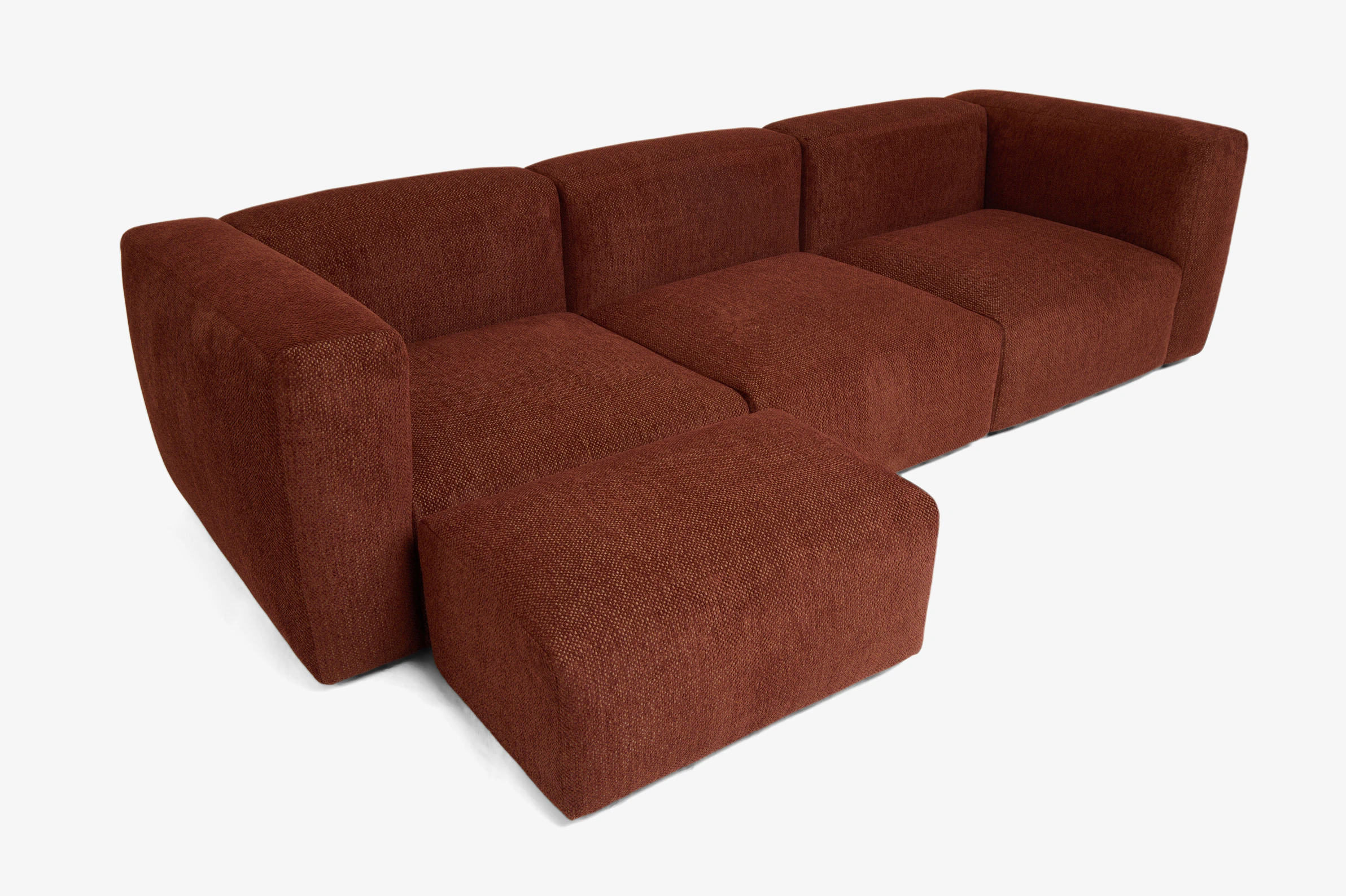 Millie Modular Sectional Telly Garnet