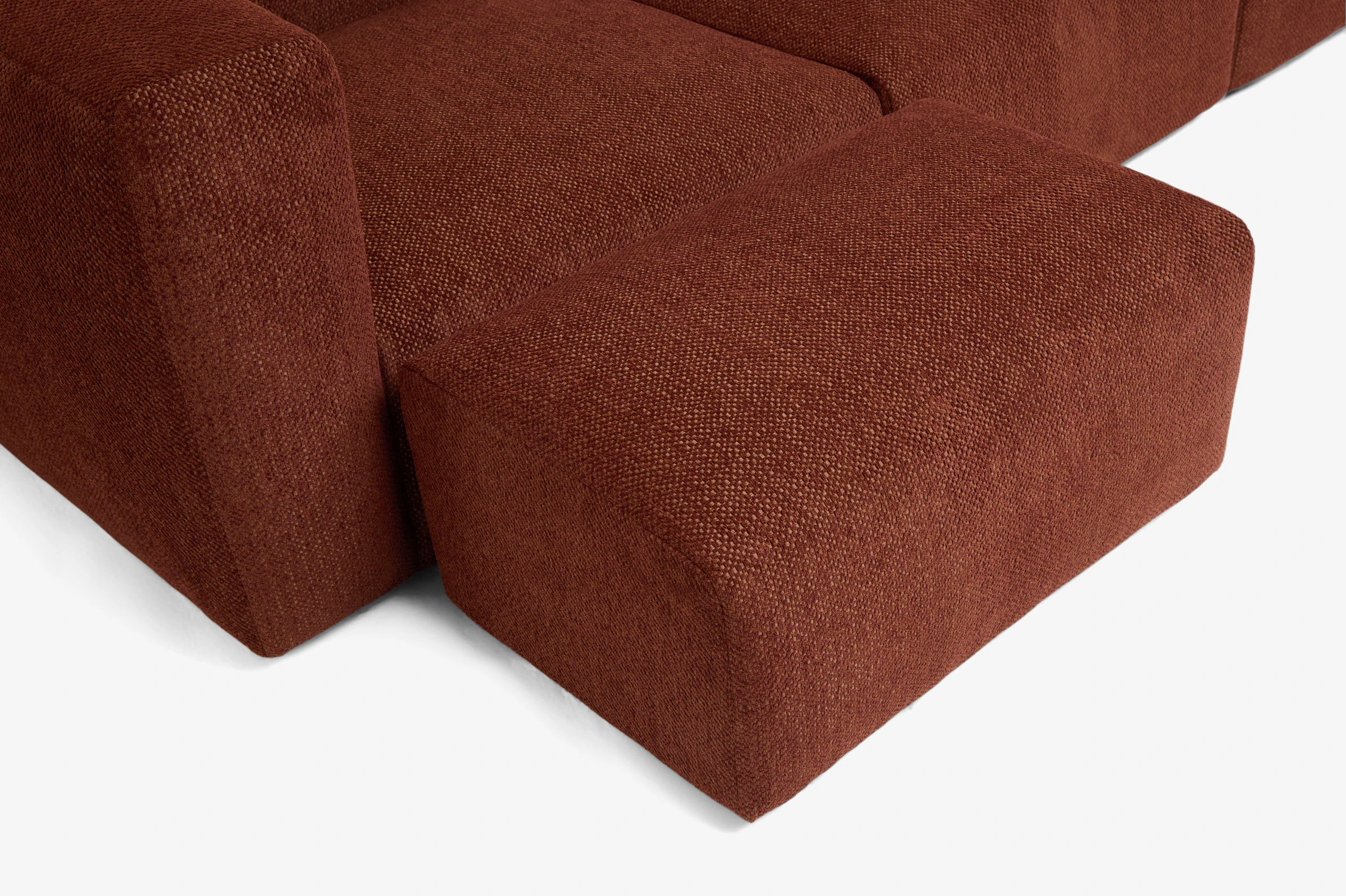 Millie Modular Sectional Telly Garnet