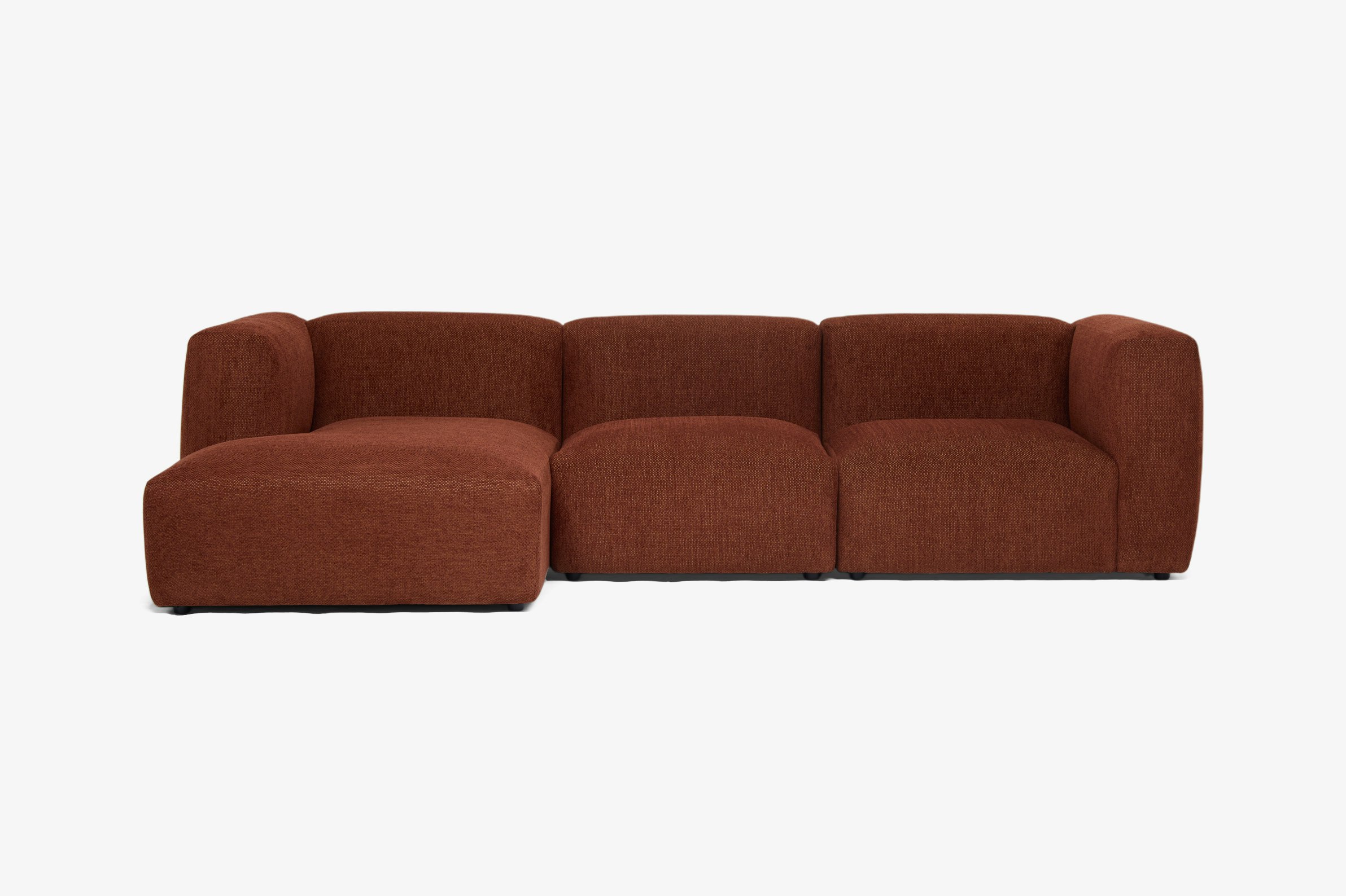 Millie Modular Chaise Sectional Telly Garnet