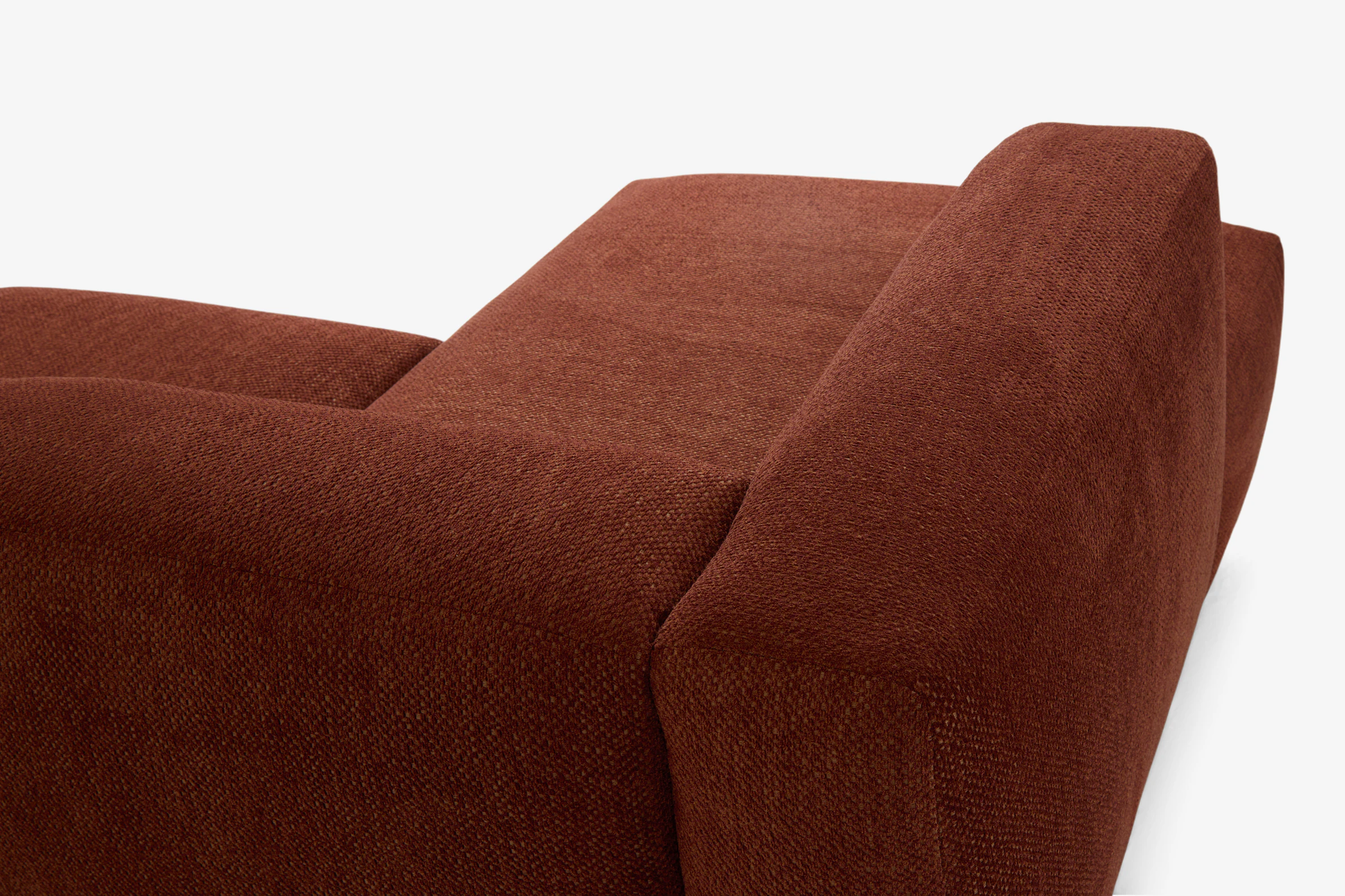 Millie Modular Chaise Sectional Telly Garnet