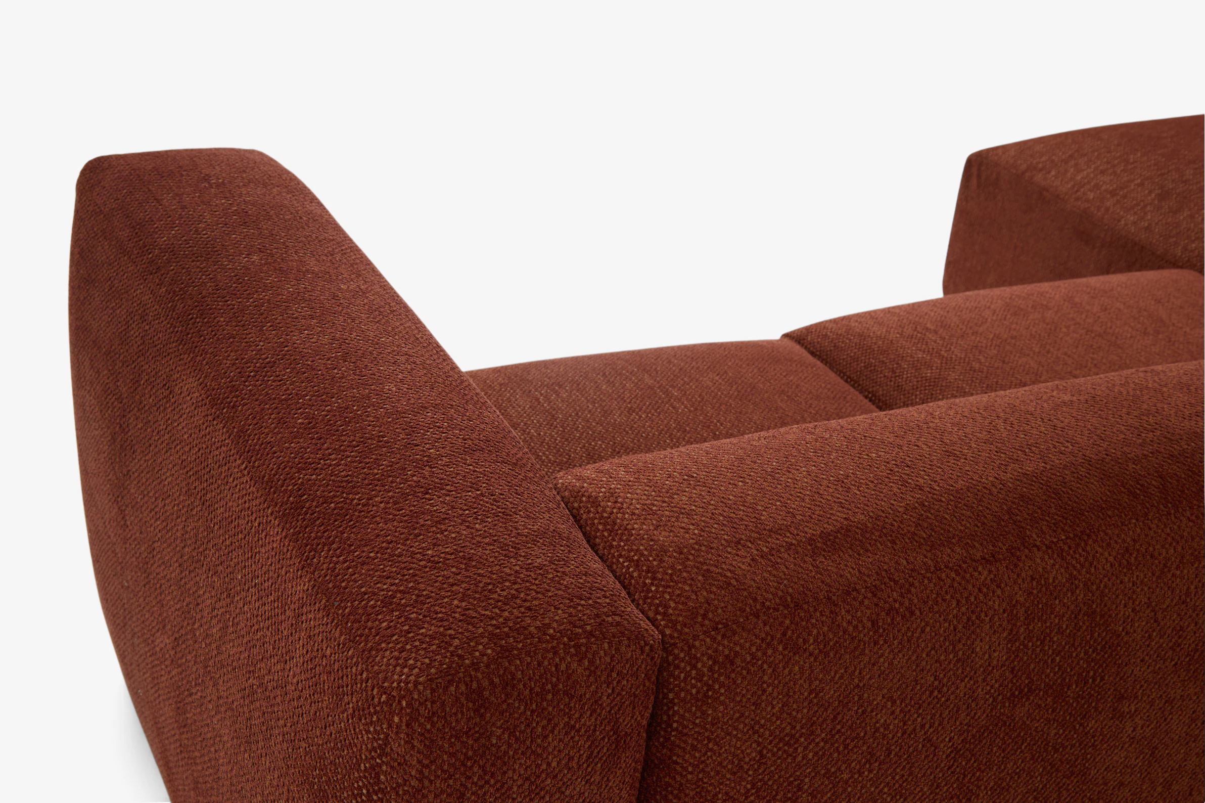 Millie Modular Chaise Sectional Telly Garnet