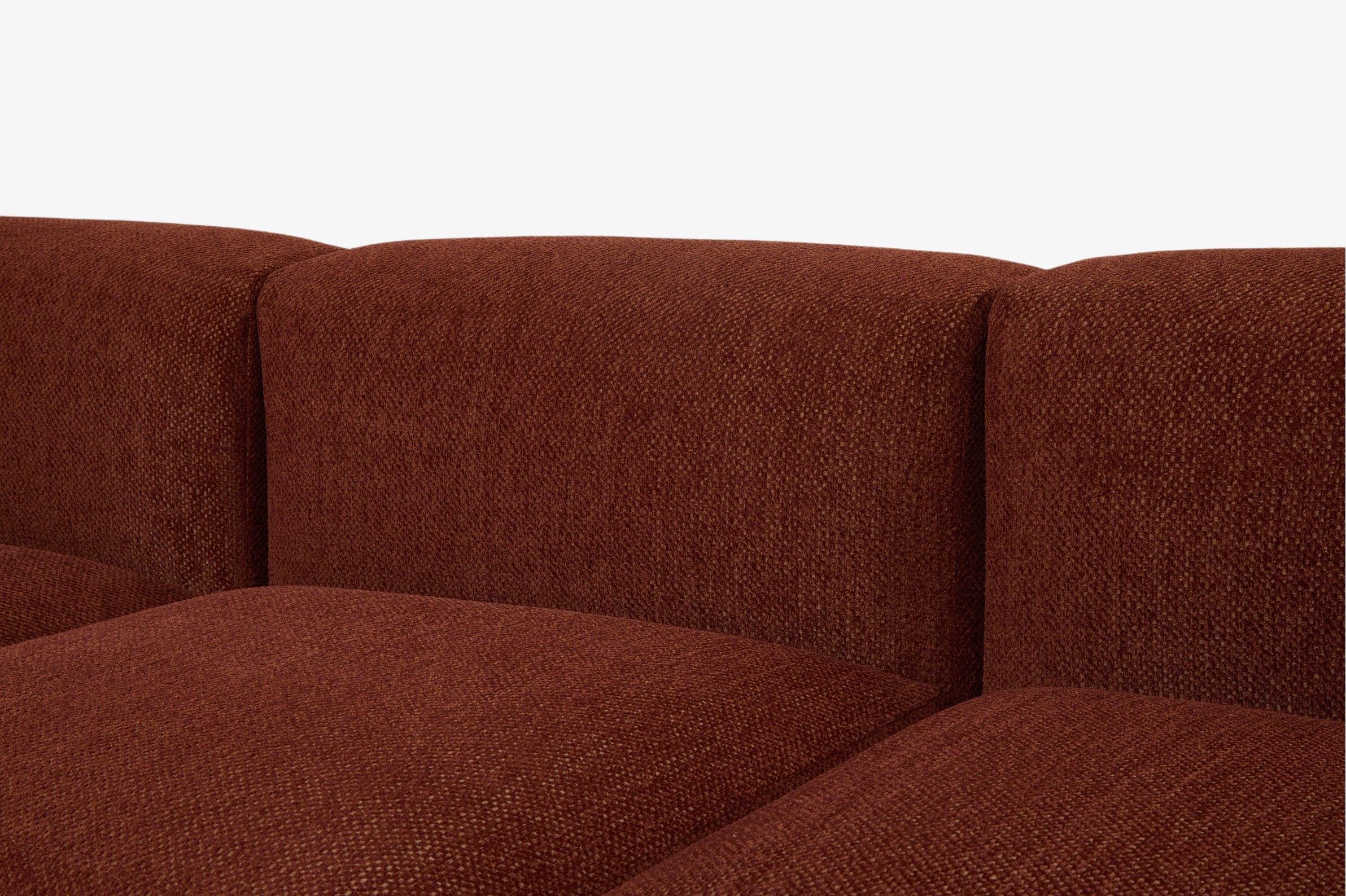 Millie Modular Chaise Sectional Telly Garnet
