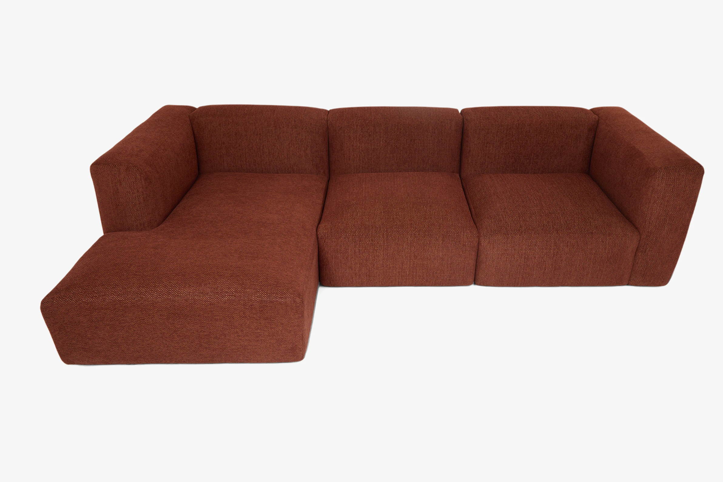 Millie Modular Chaise Sectional Telly Garnet
