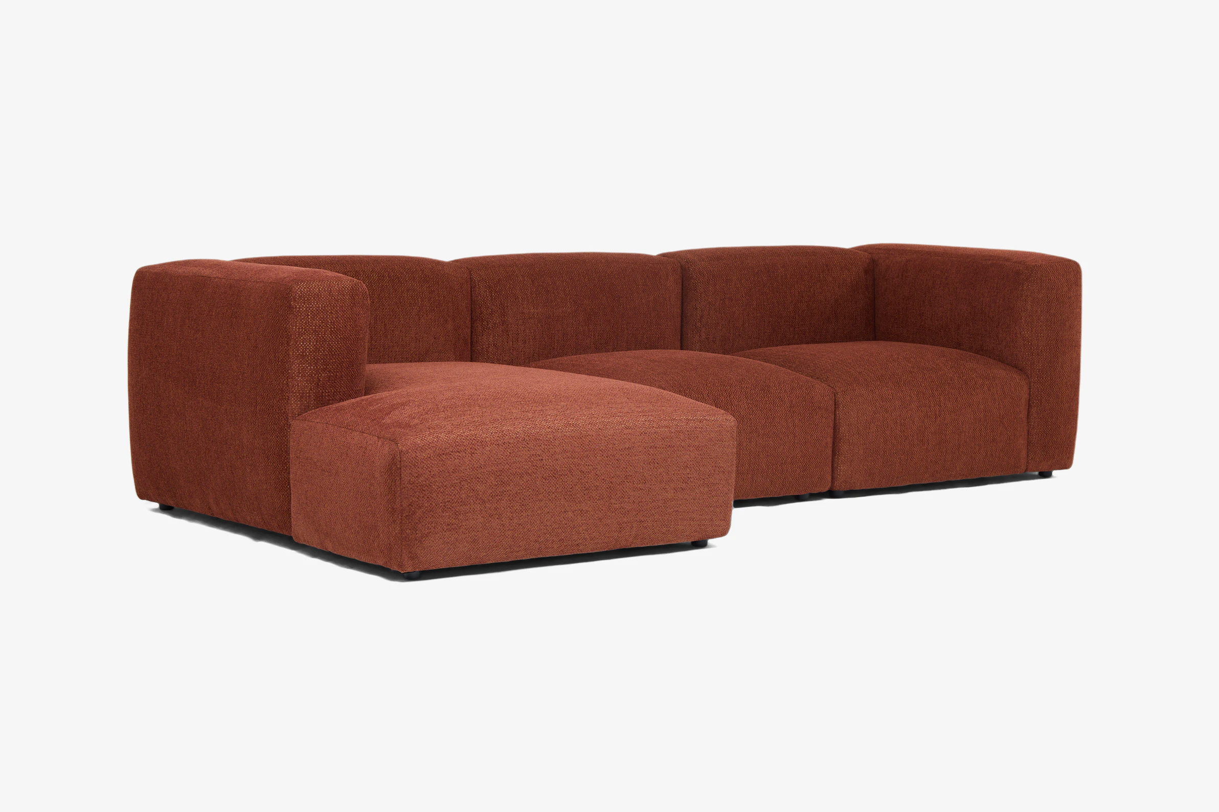 Millie Modular Chaise Sectional Telly Garnet