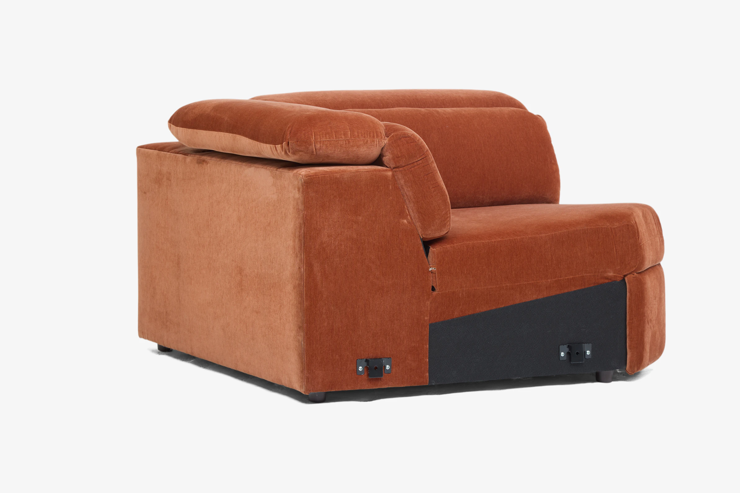 Fitz Wedge Chair Harper Cinnamon