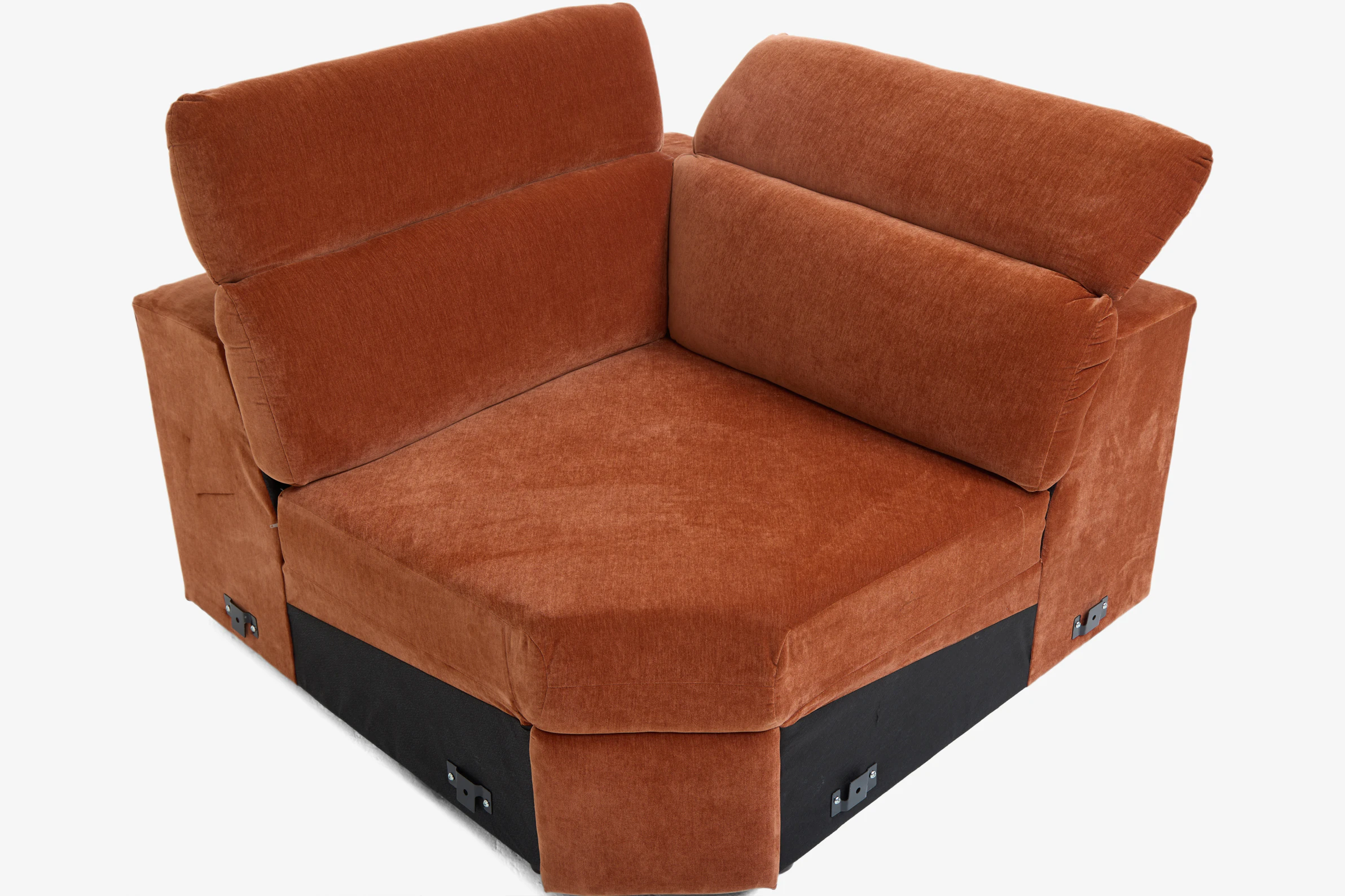 Fitz Wedge Chair Harper Cinnamon