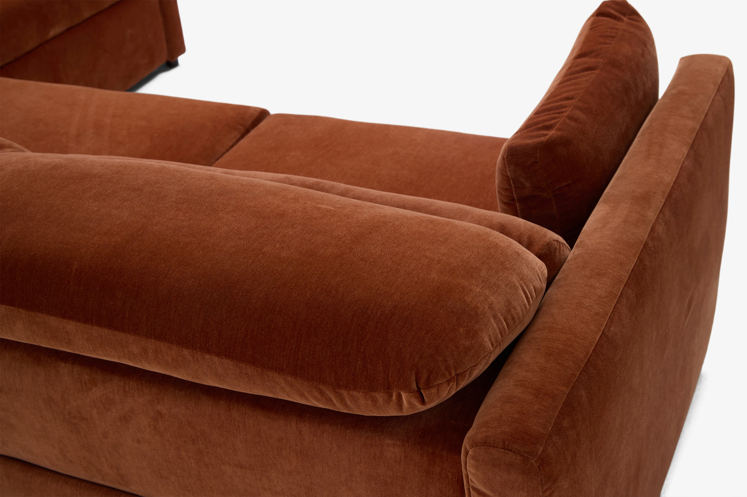 Fitz Modular Reclining Sectional Harper Cinnamon