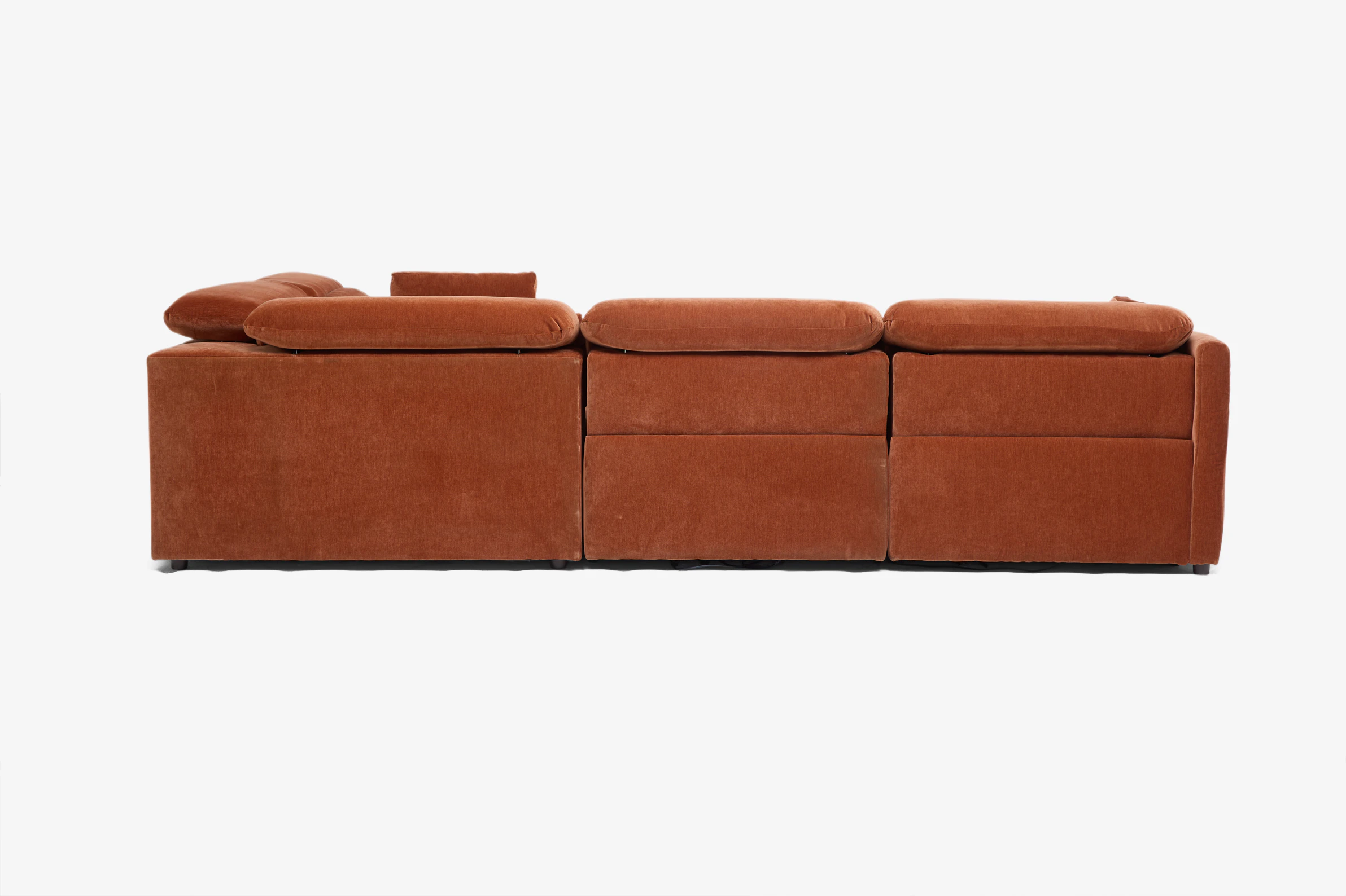 Fitz Modular Reclining Sectional Harper Cinnamon
