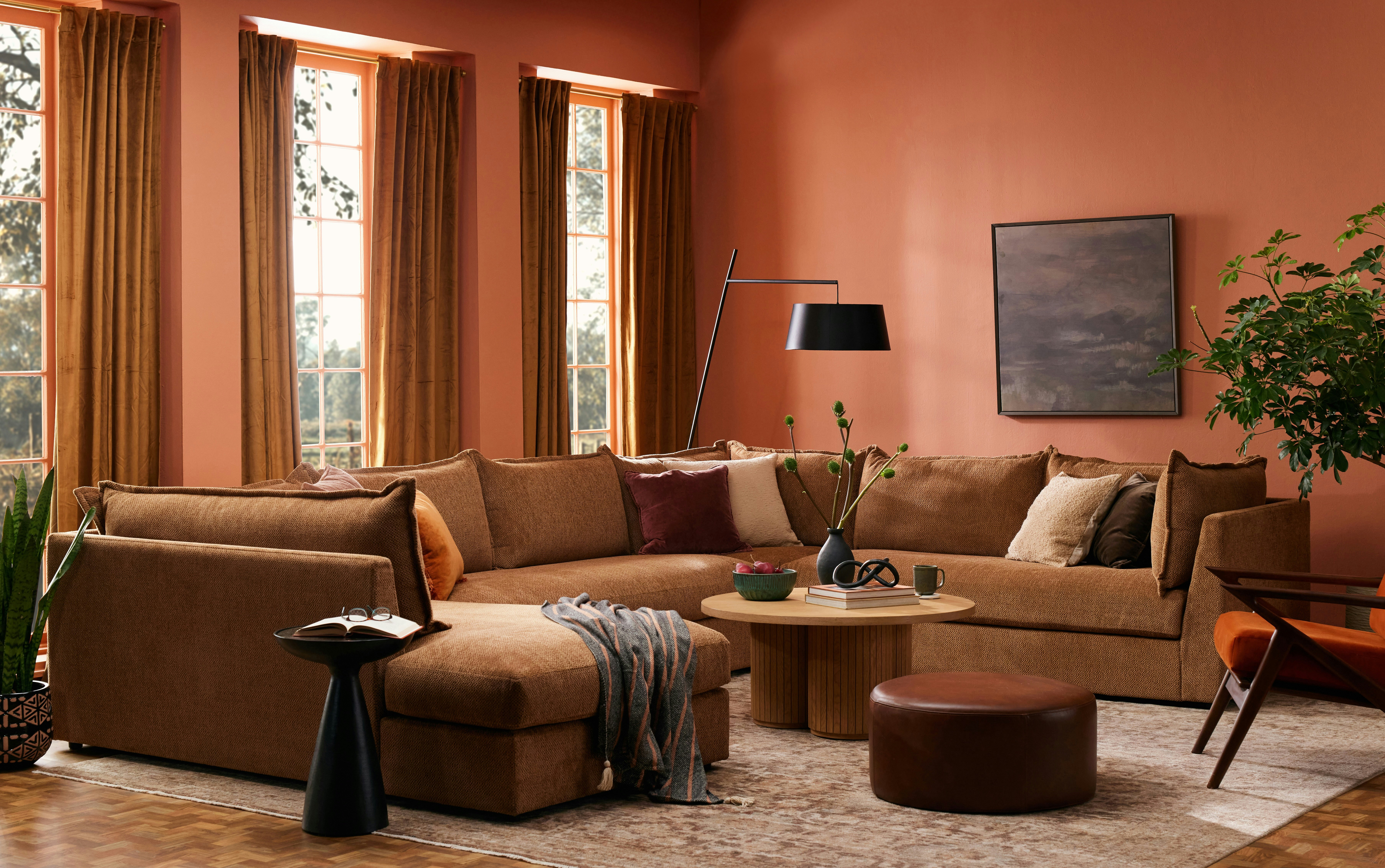 Wilder Sofa Bumper Sectional Telly SIenna