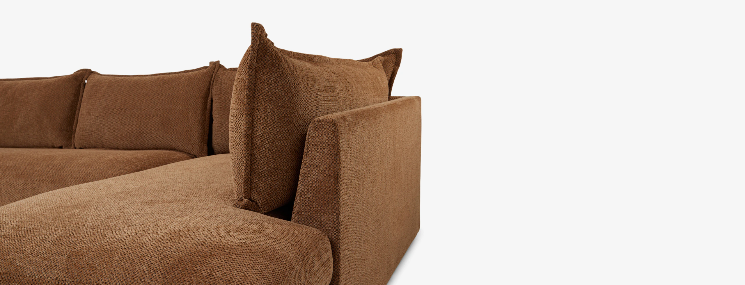 Wilder Sofa Bumper Sectional Telly Sienna