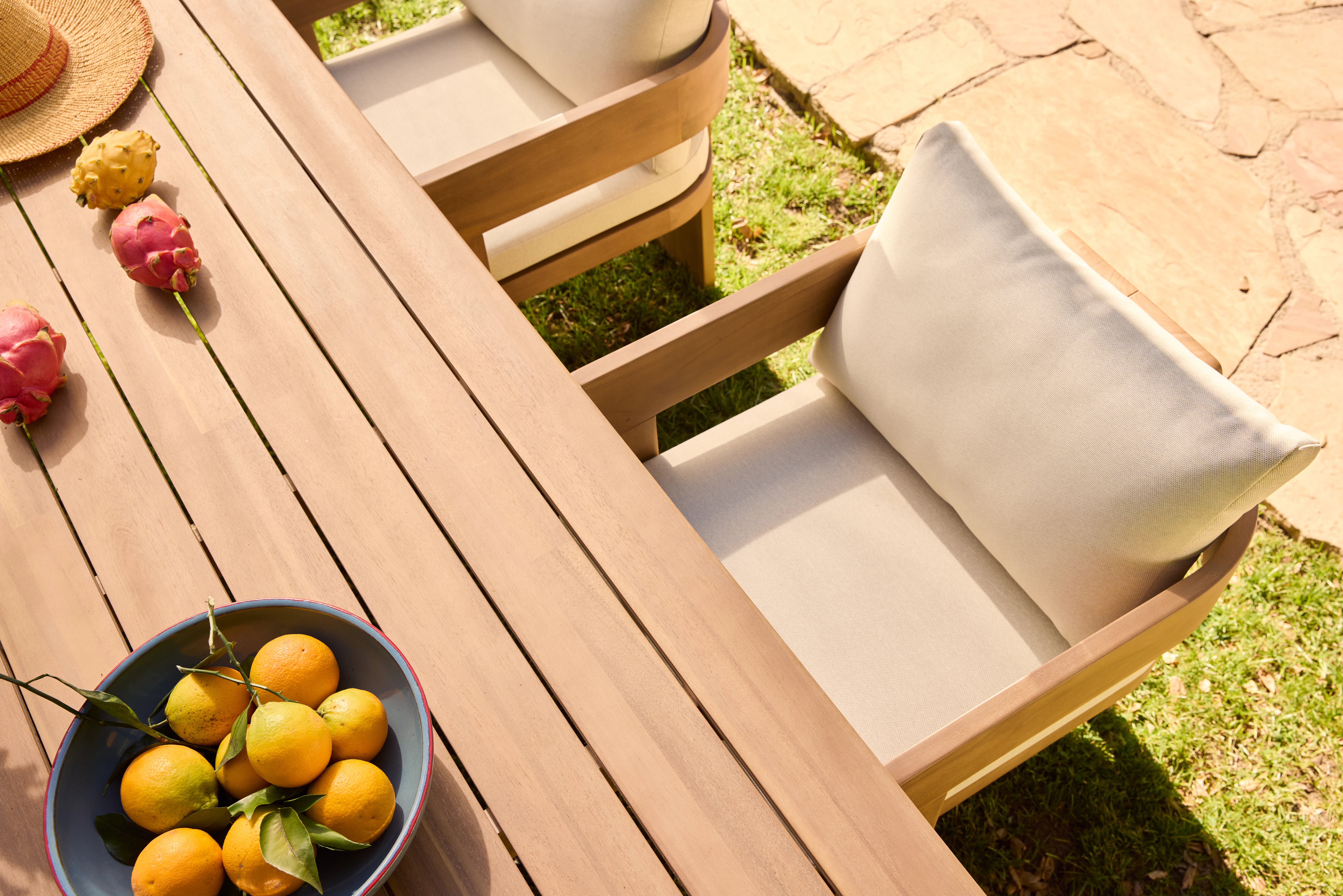 Maren Outdoor Dining Table Maren Outdoor Chairs