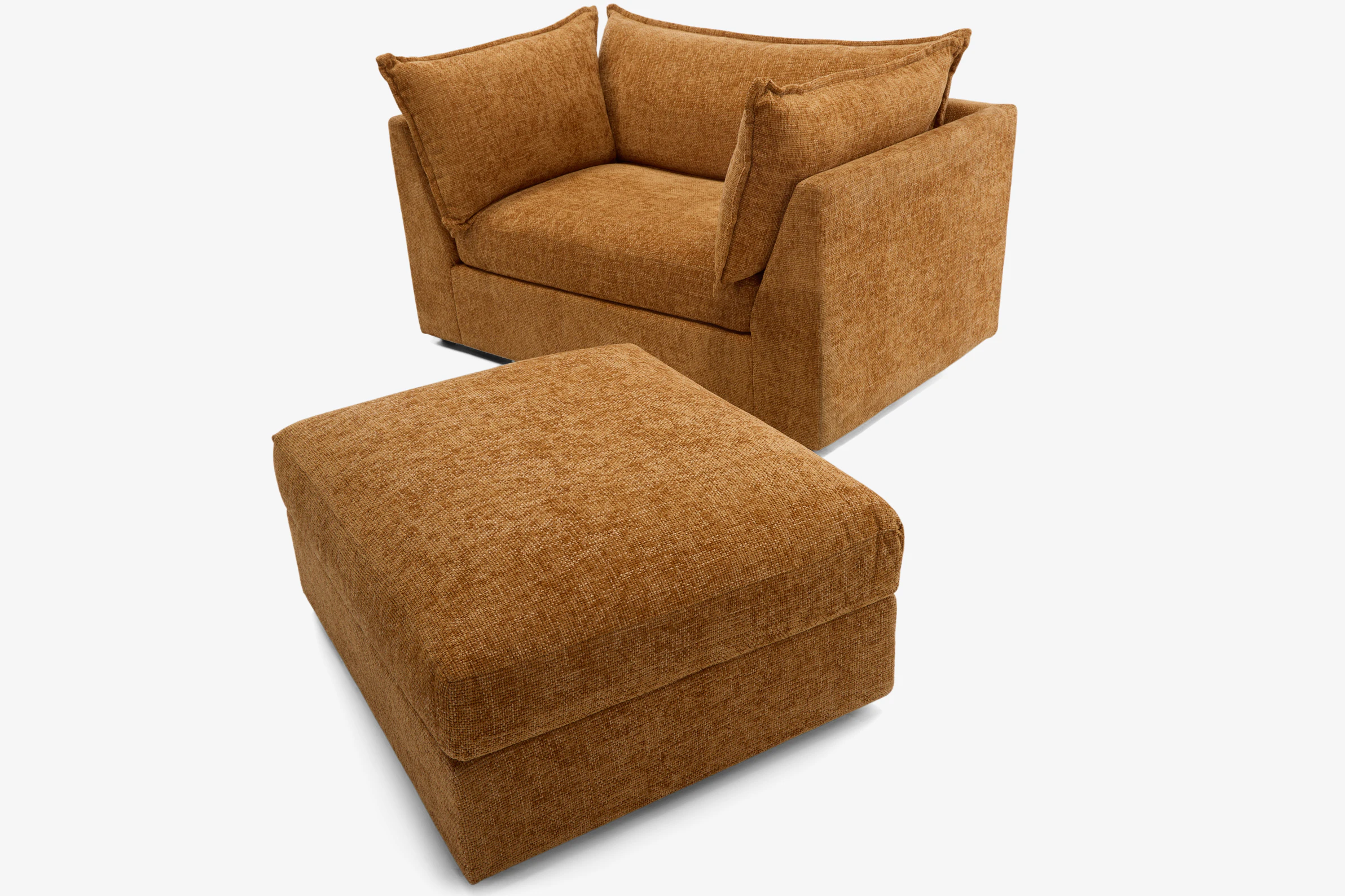 WIlder Twin Sleeper Ottoman Bungalow Ginger