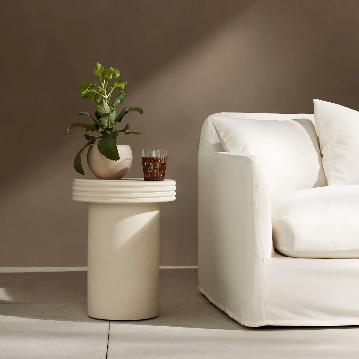 Grant Outdoor End Table Small