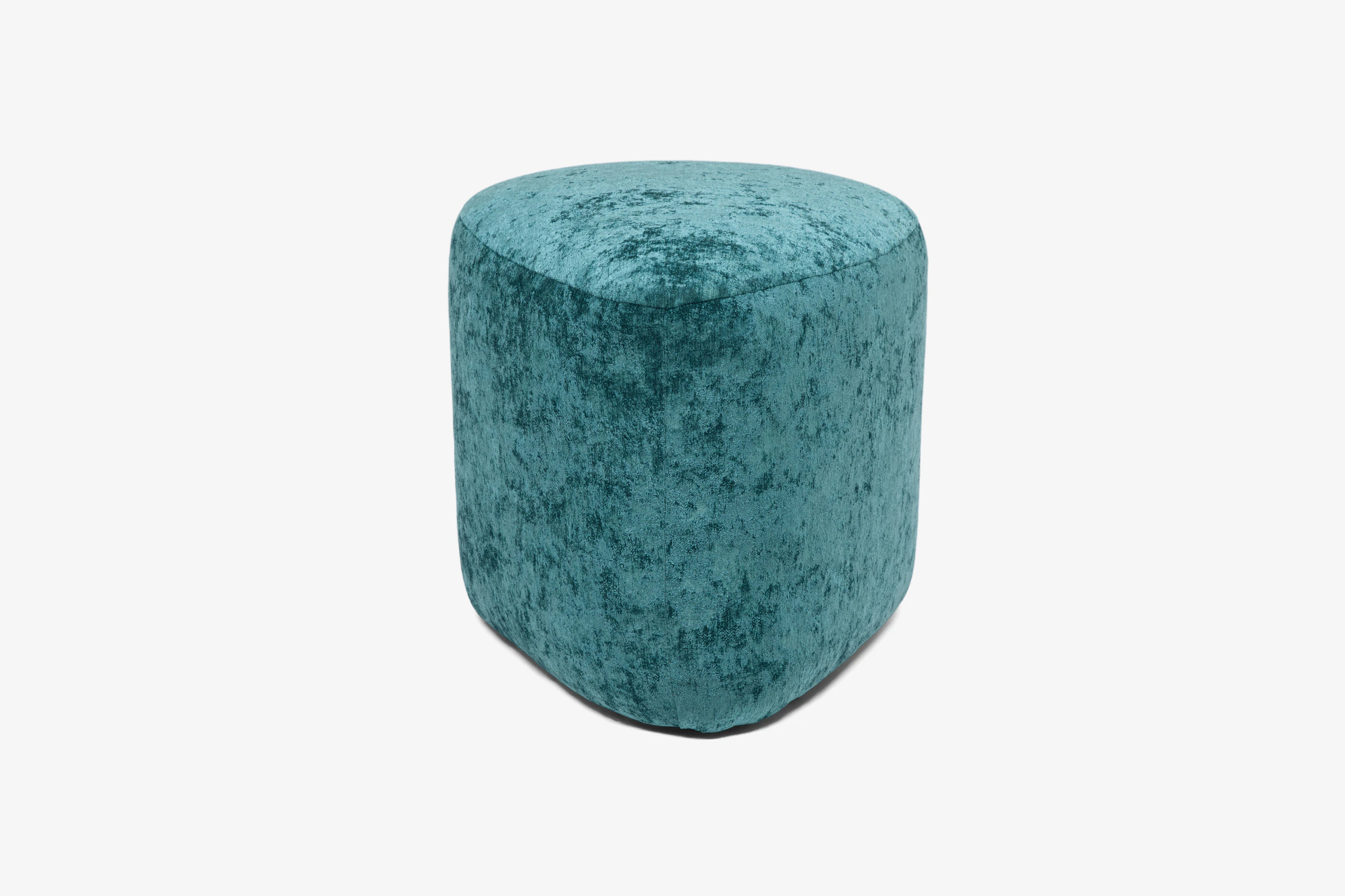 Dorsie Ottoman Prime Peacock