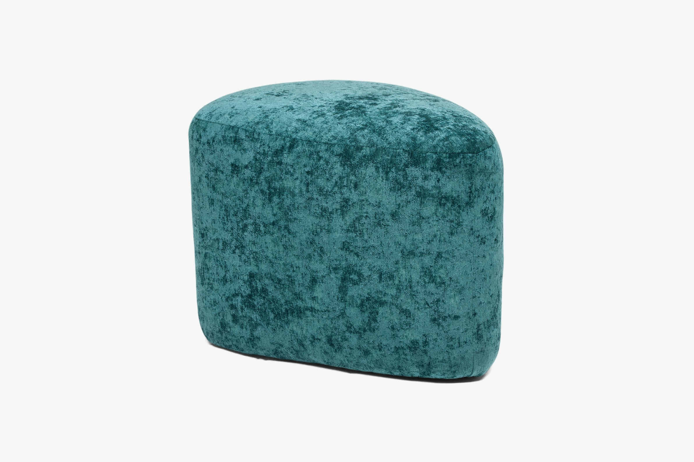 Dorsie Ottoman Prime Peacock