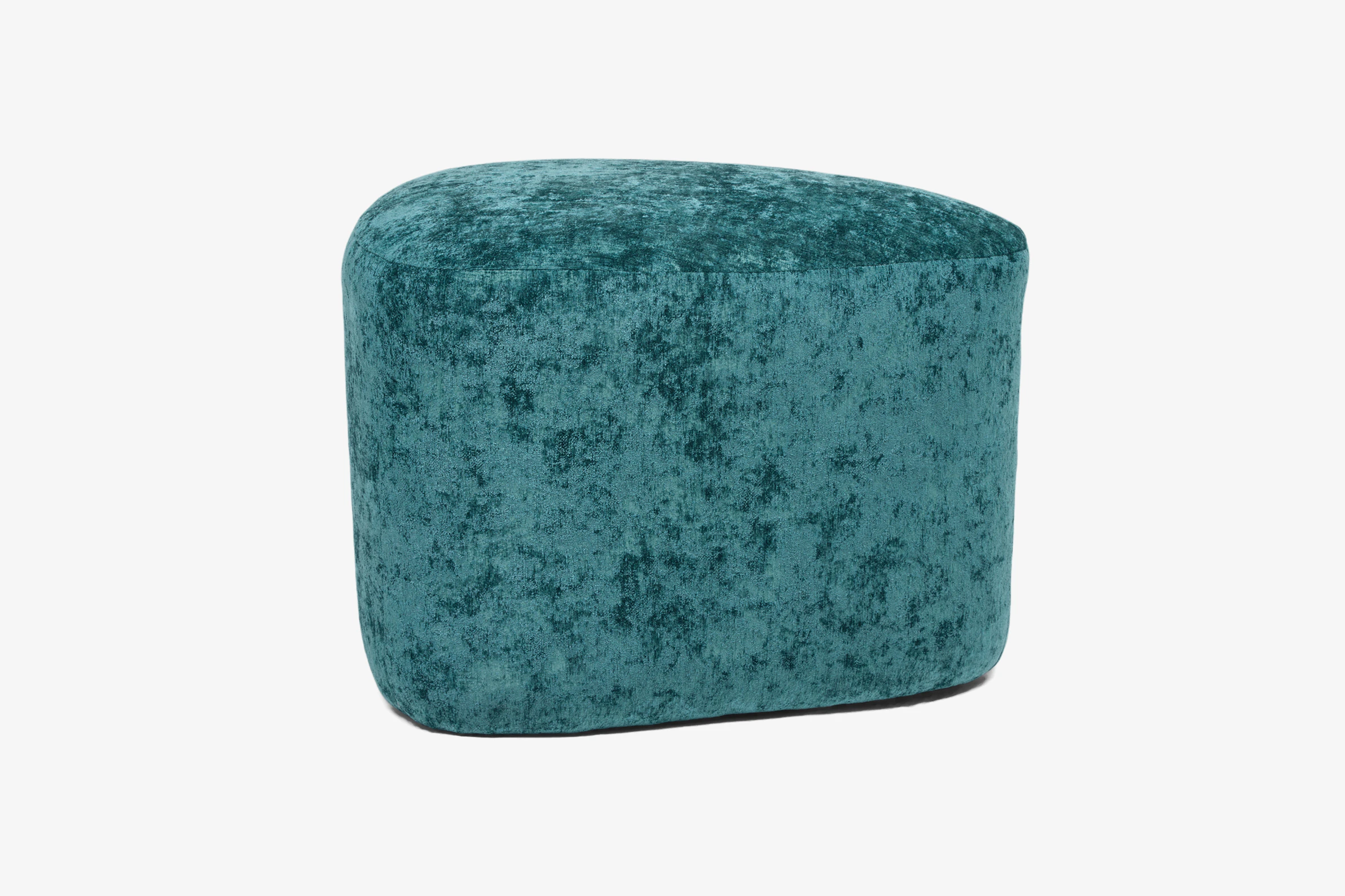 Dorsie Ottoman Prime Peacock