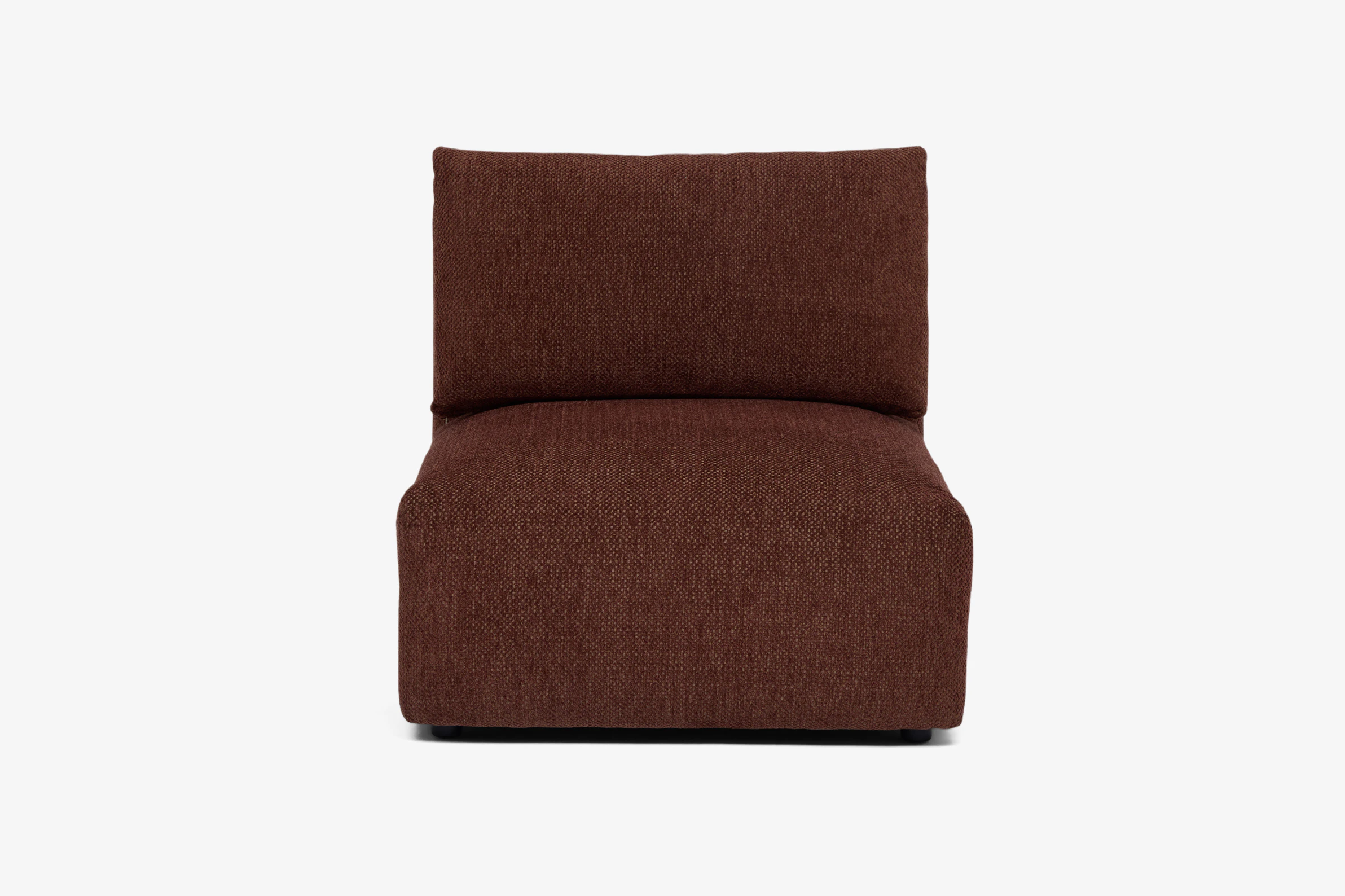 Laine Armless Chair Telly Garnet