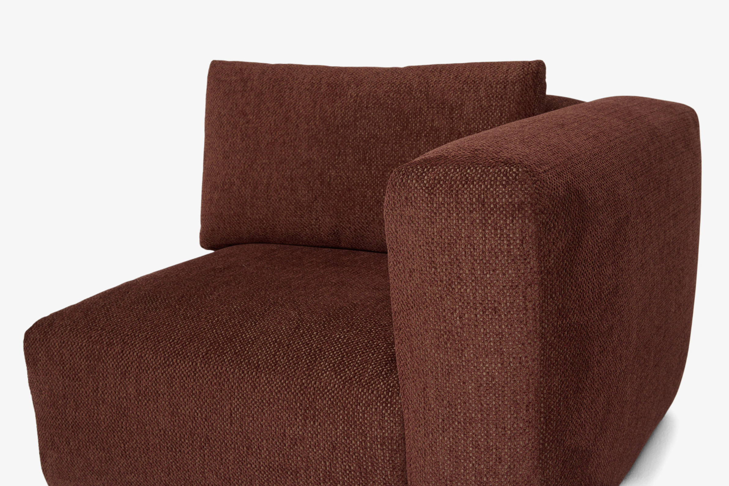 Laine Single Arm Chair Telly Garnet
