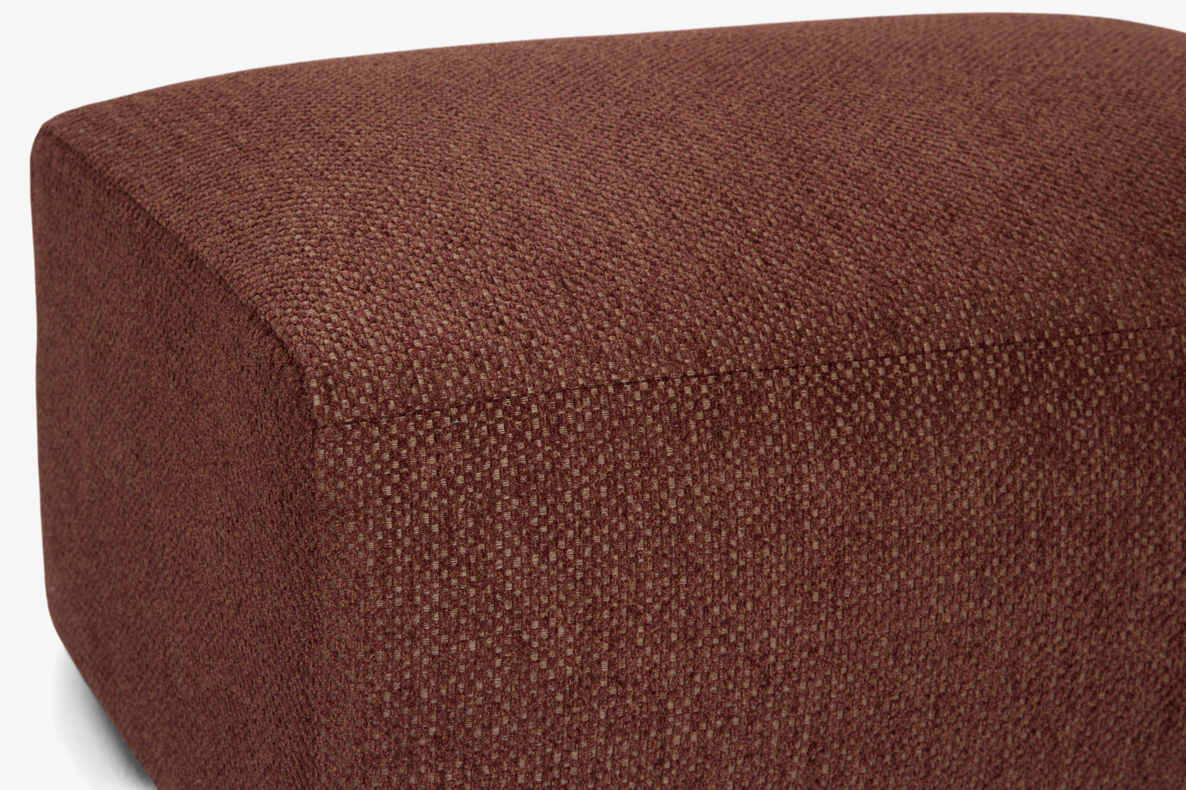 Laine Ottoman Telly Garnet