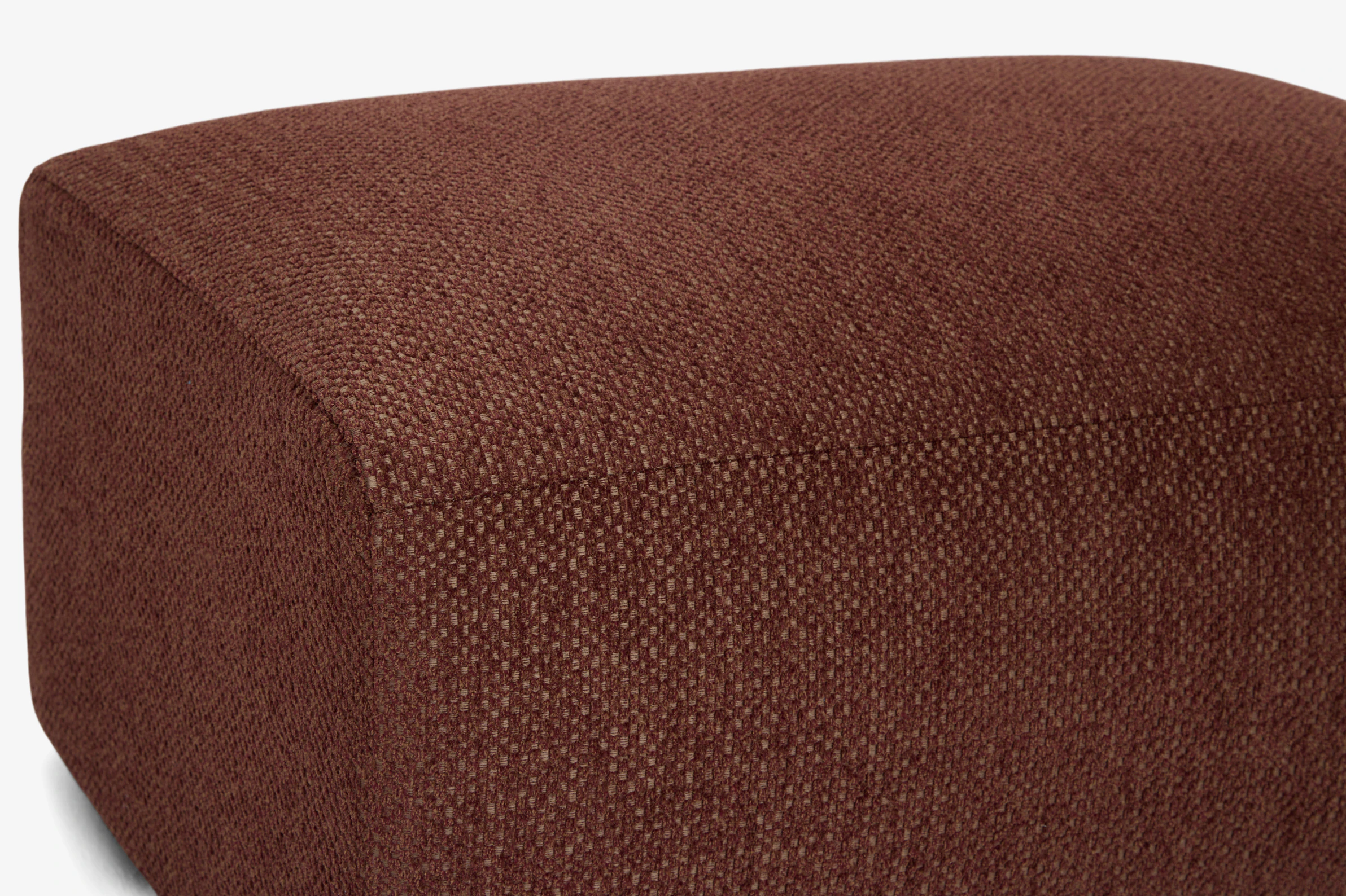 Laine Ottoman Telly Garnet