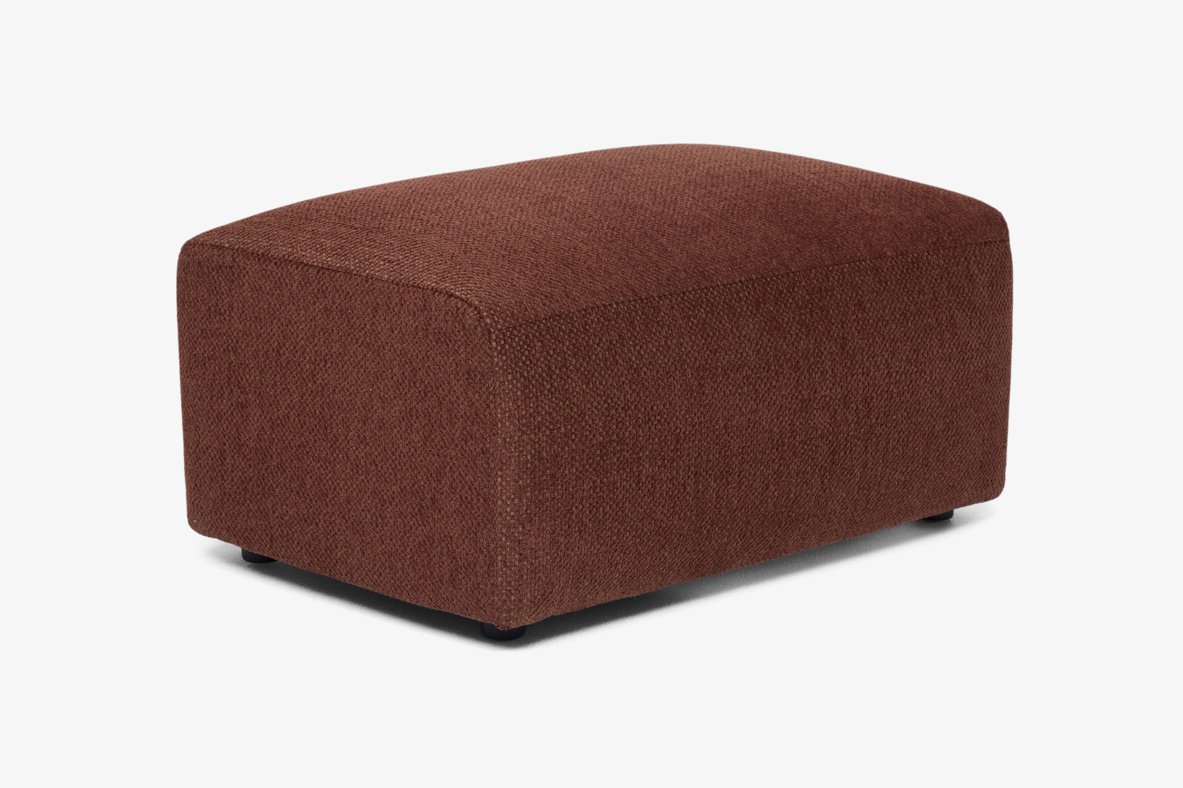 Laine Ottoman Telly Garnet