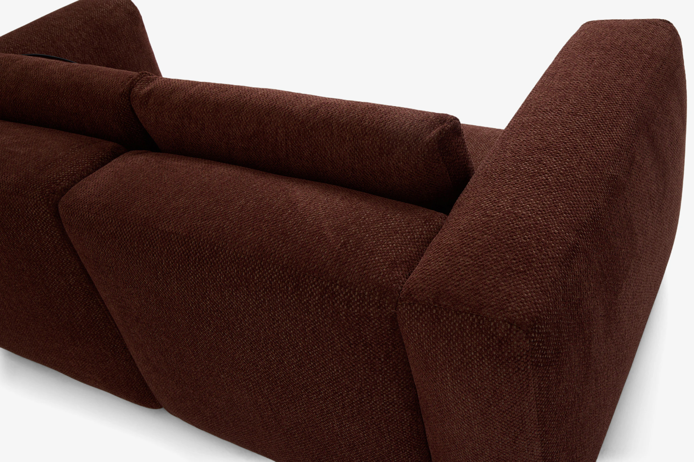 Laine Modular Loveseat Telly Garnet