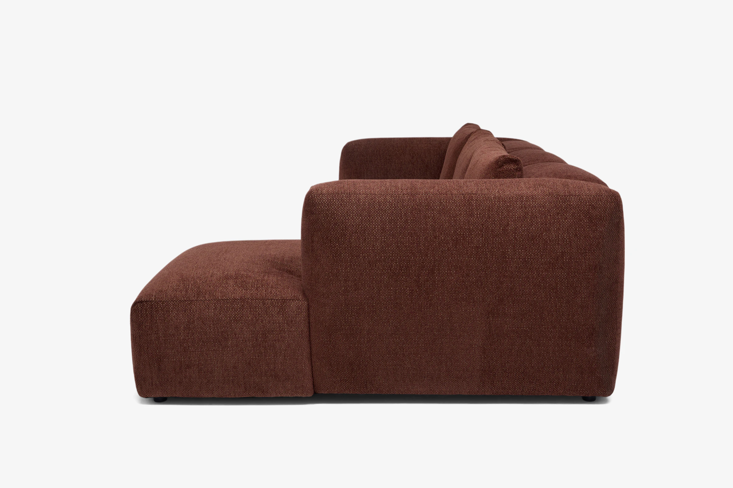 Laine Modular Chaise Sectional Telly Garnet
