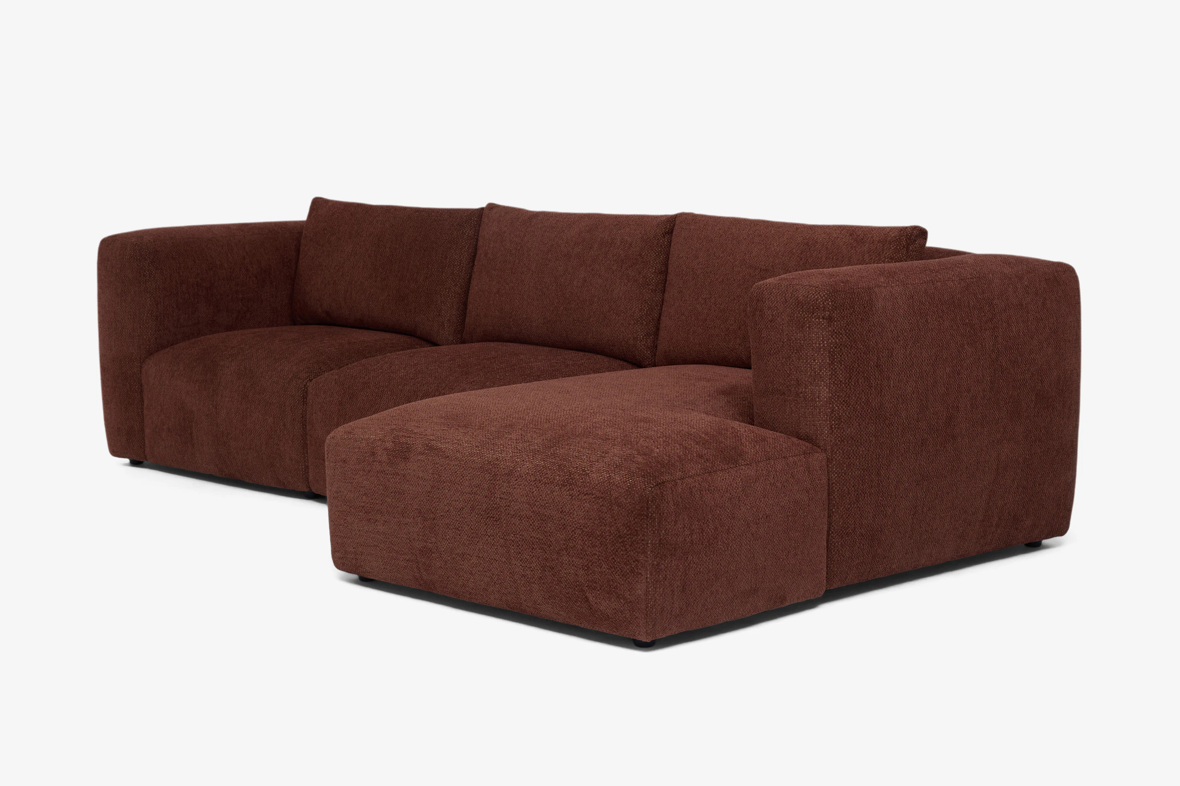 Laine Modular Chaise Sectional Telly Garnet