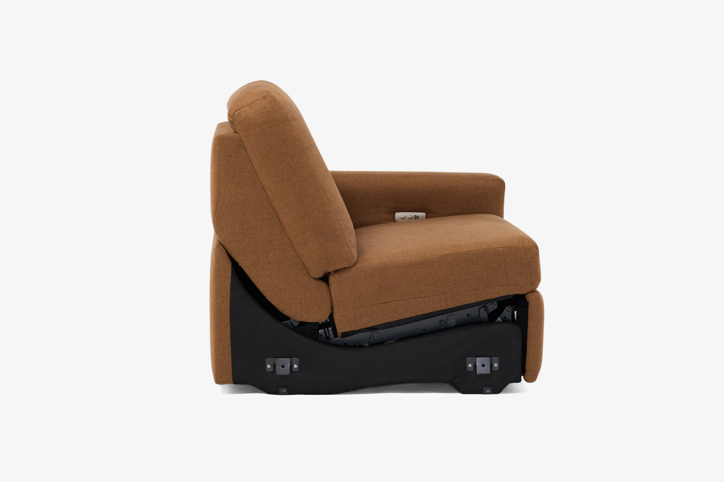 Arlo Single Arm Chair Power RAF Faithful Mocha