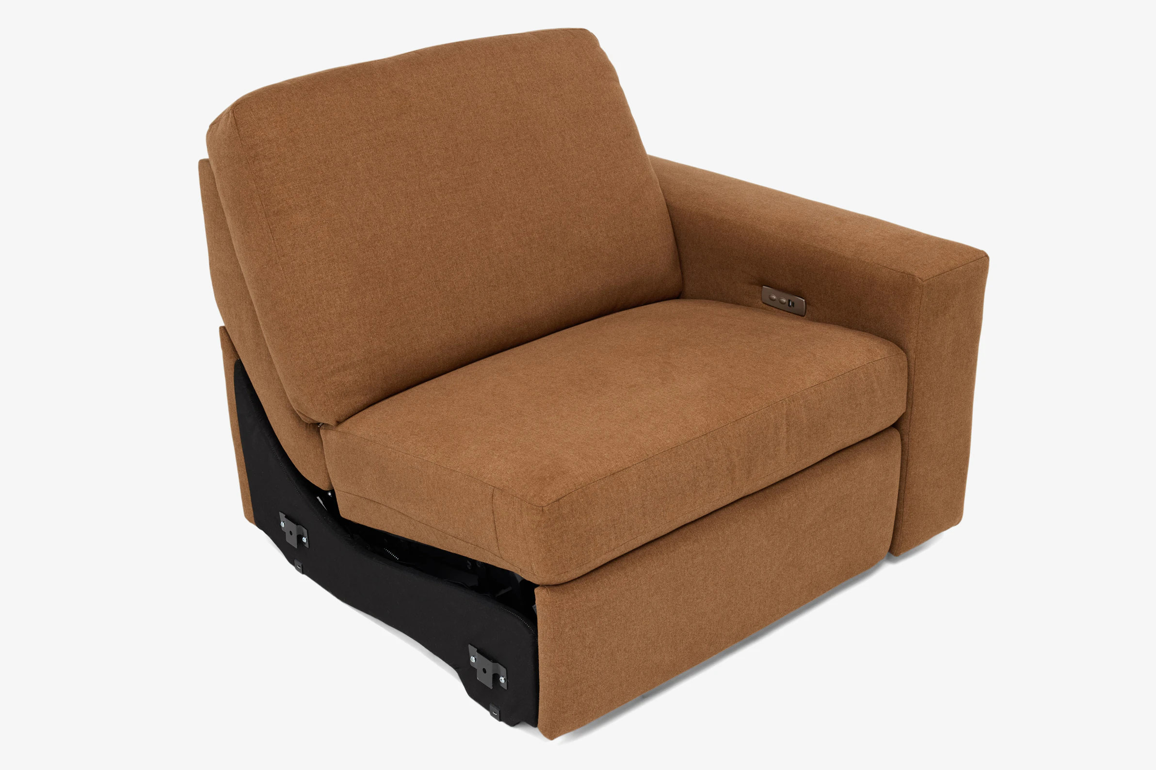 Arlo Single Arm Chair Power RAF Faithful Mocha