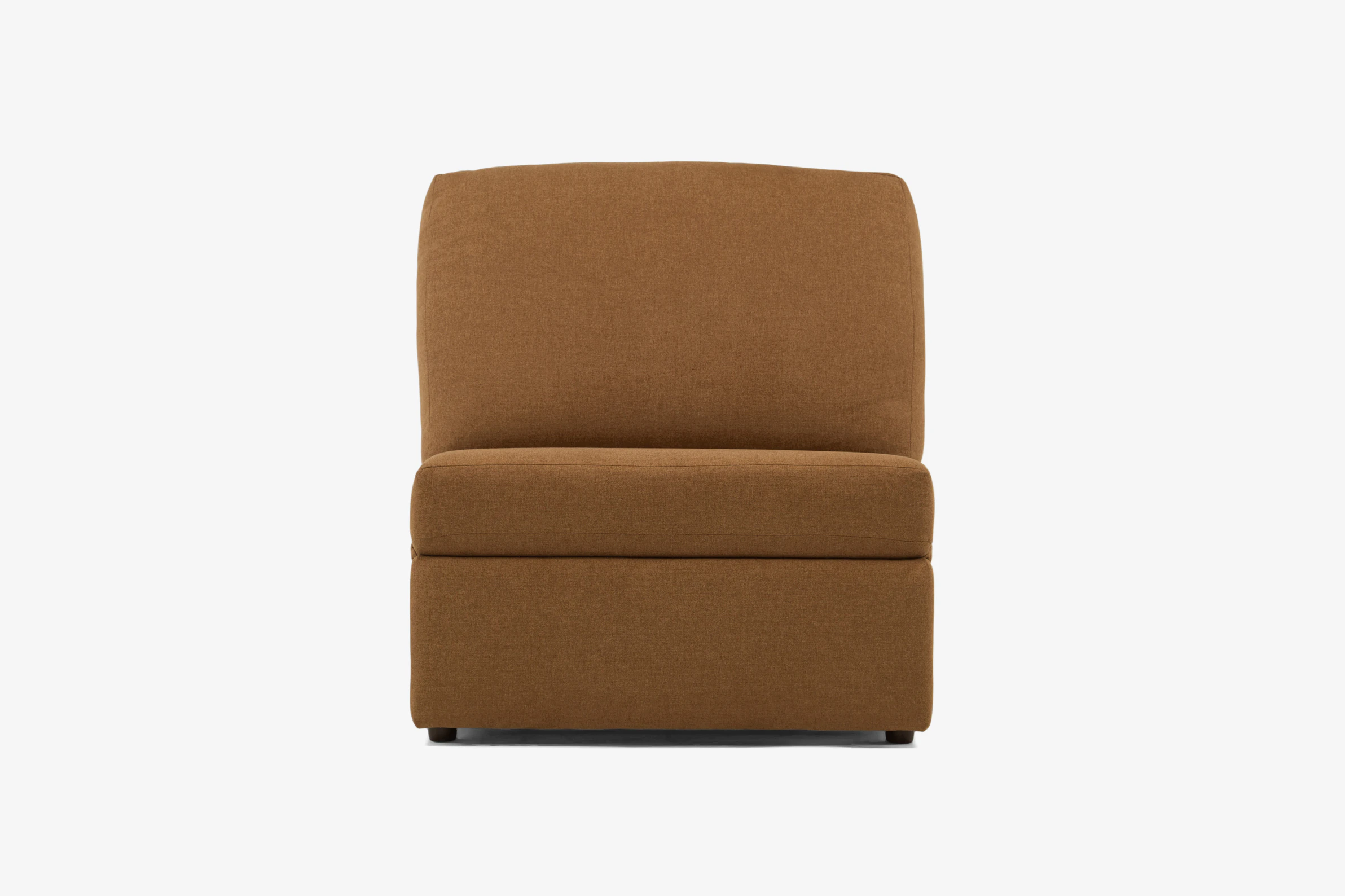 Arlo Armless Chair Power Faithful Mocha