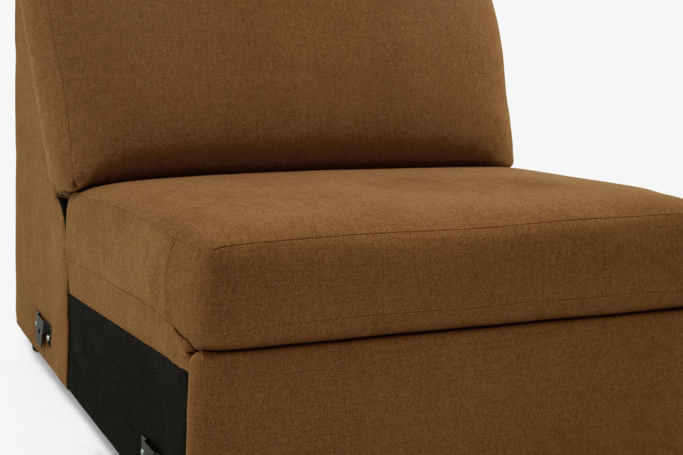 Arlo Armless Chair Power Faithful Mocha