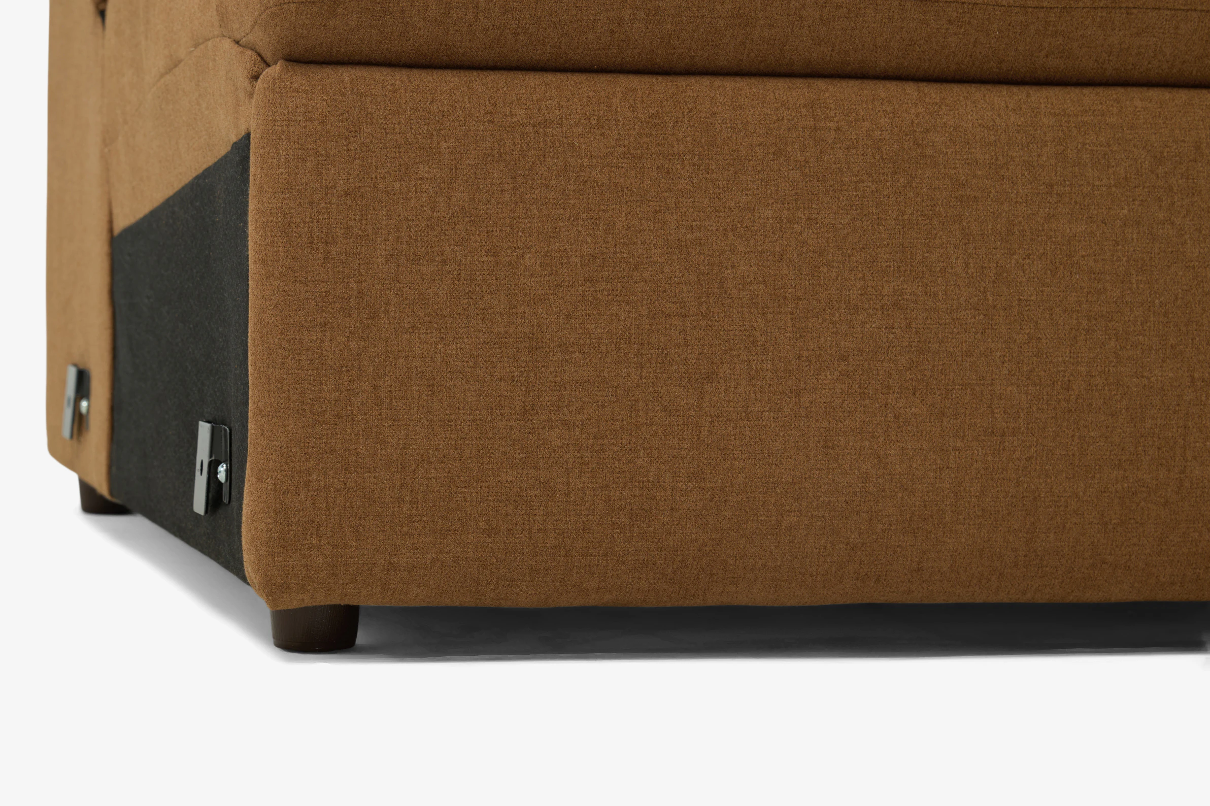 Arlo Armless Chair Power Faithful Mocha