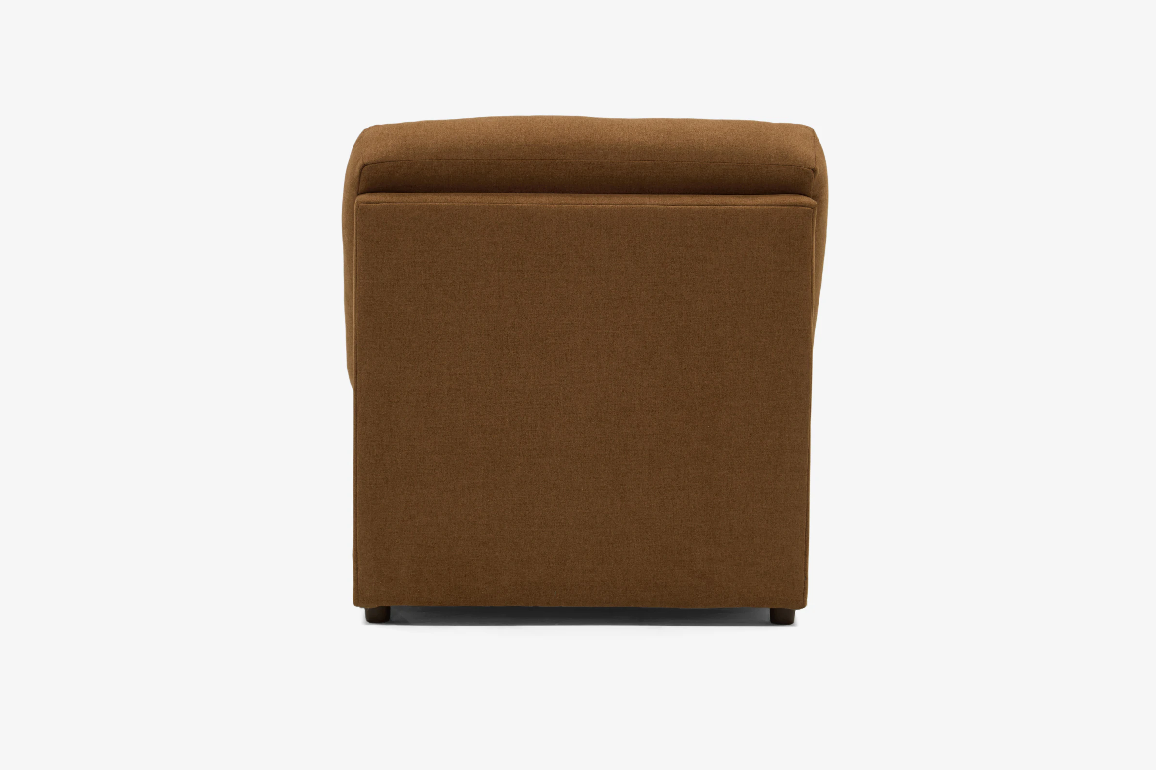 Arlo Armless Chair Power Faithful Mocha