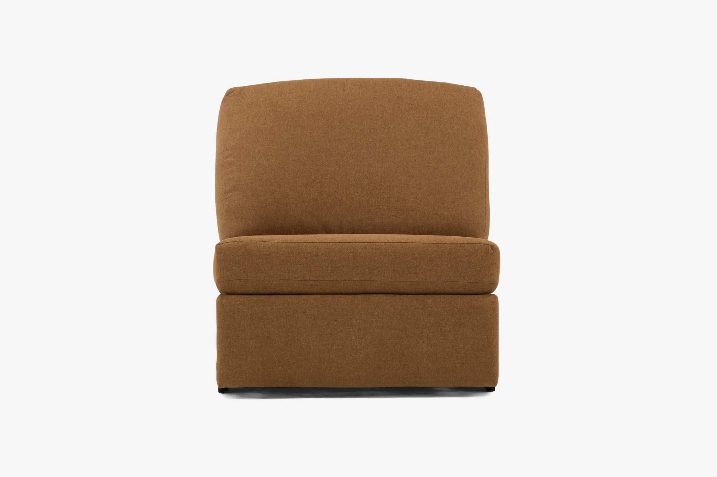 Arlo Armless Chair Power Faithful Mocha