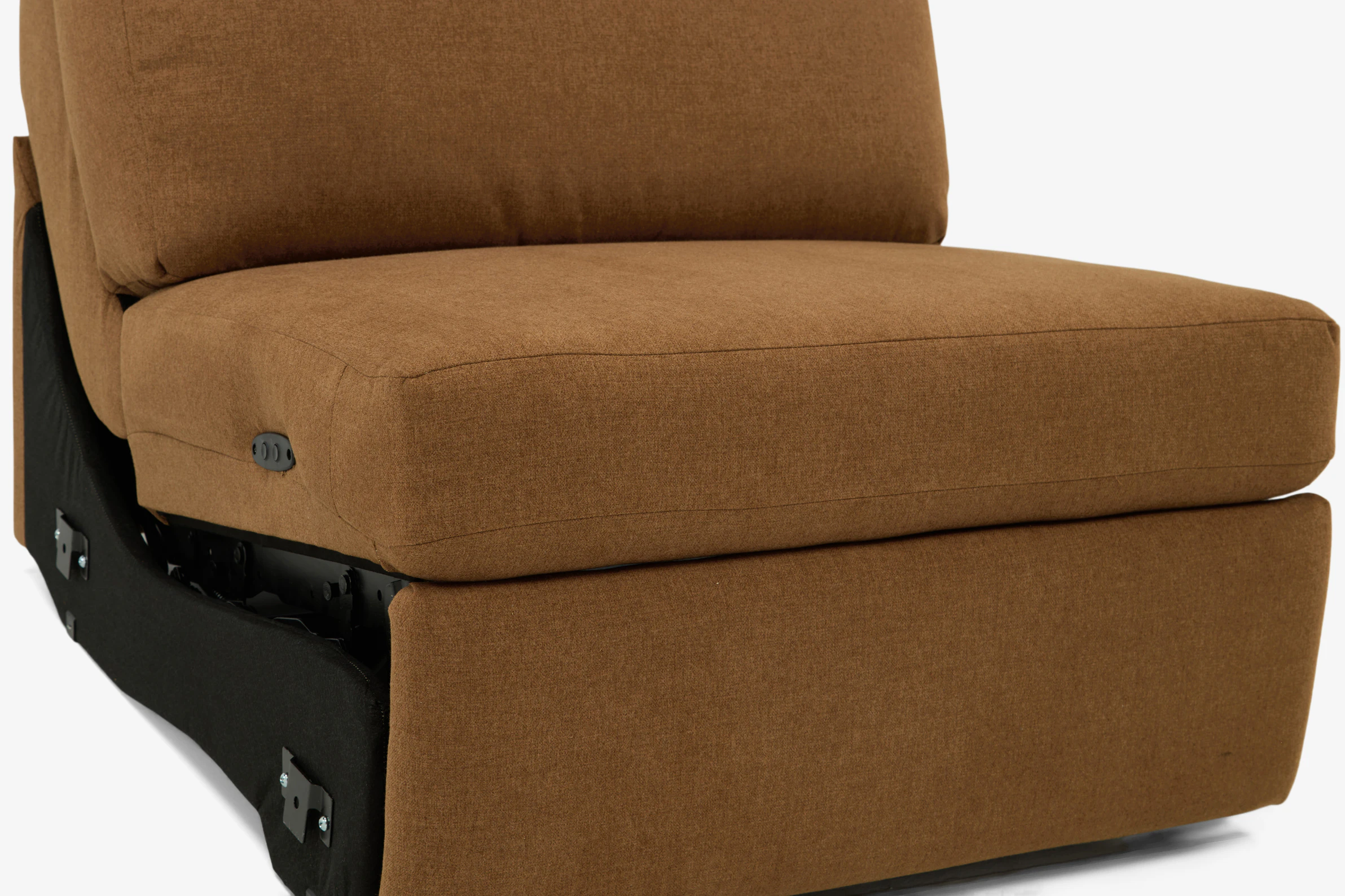 Arlo Armless Chair Power Faithful Mocha