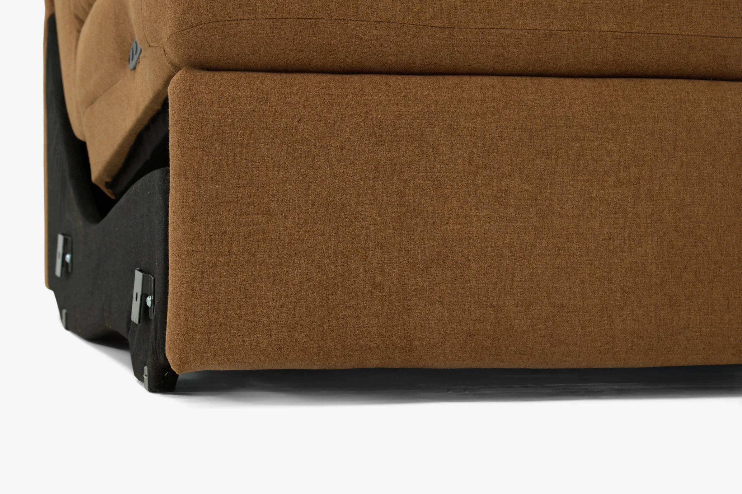 Arlo Armless Chair Power Faithful Mocha