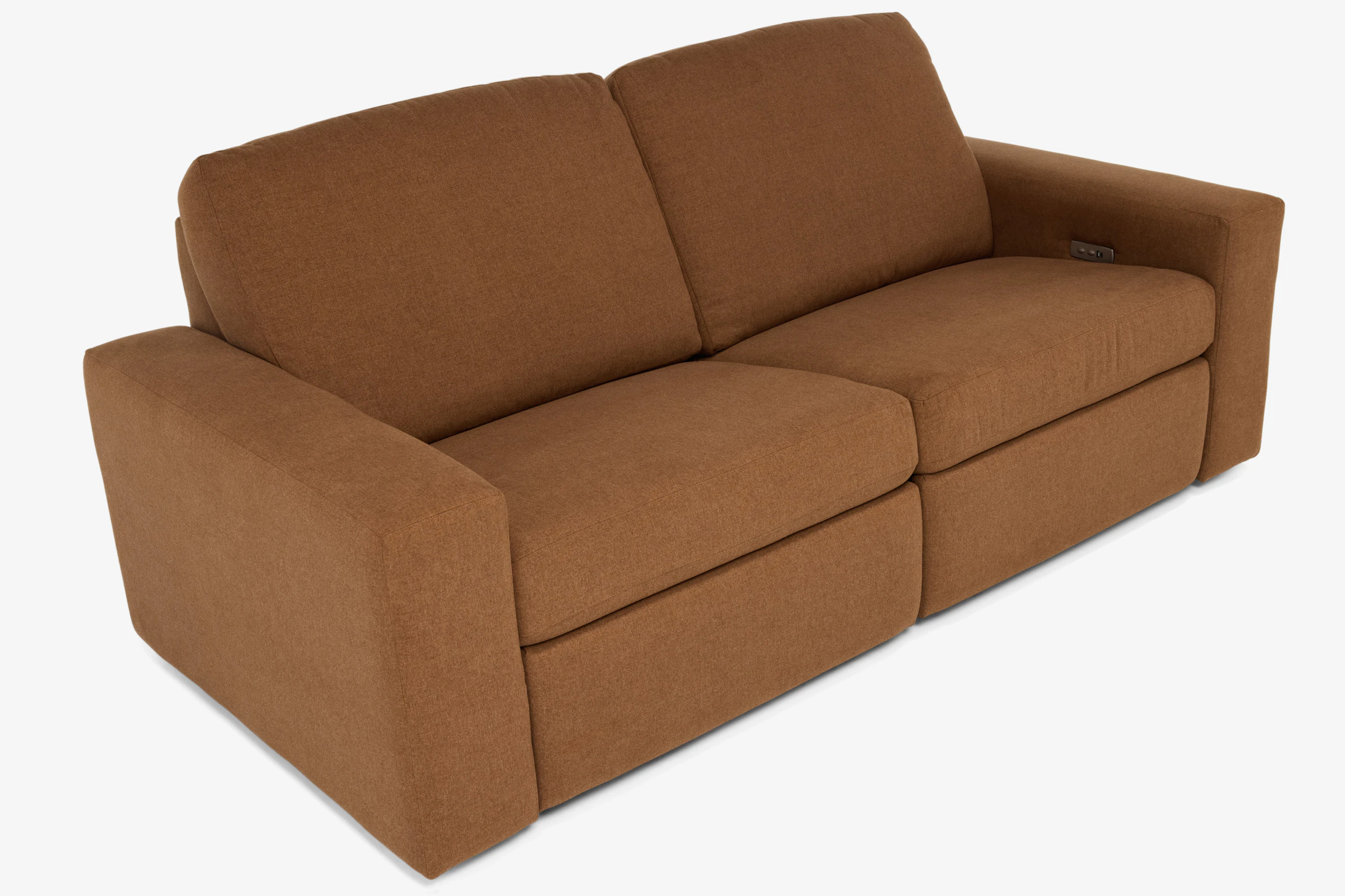 Arlo Modular Reclining%202 Piece Sofa power) Faithful Mocha
