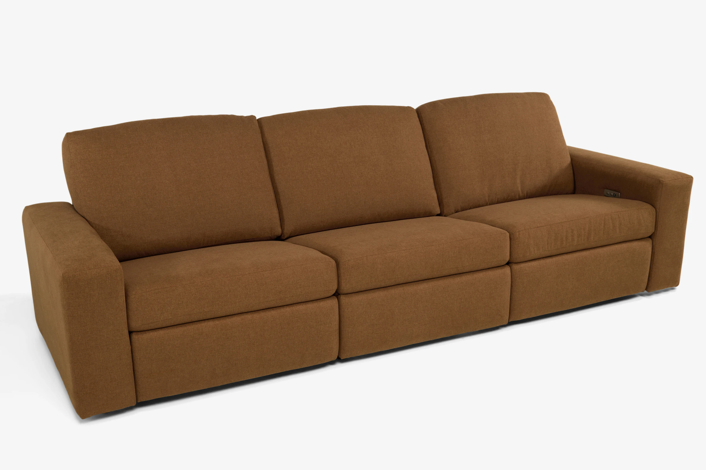 Arlo Modular Reclining Piece Sofa power) Faithful Mocha
