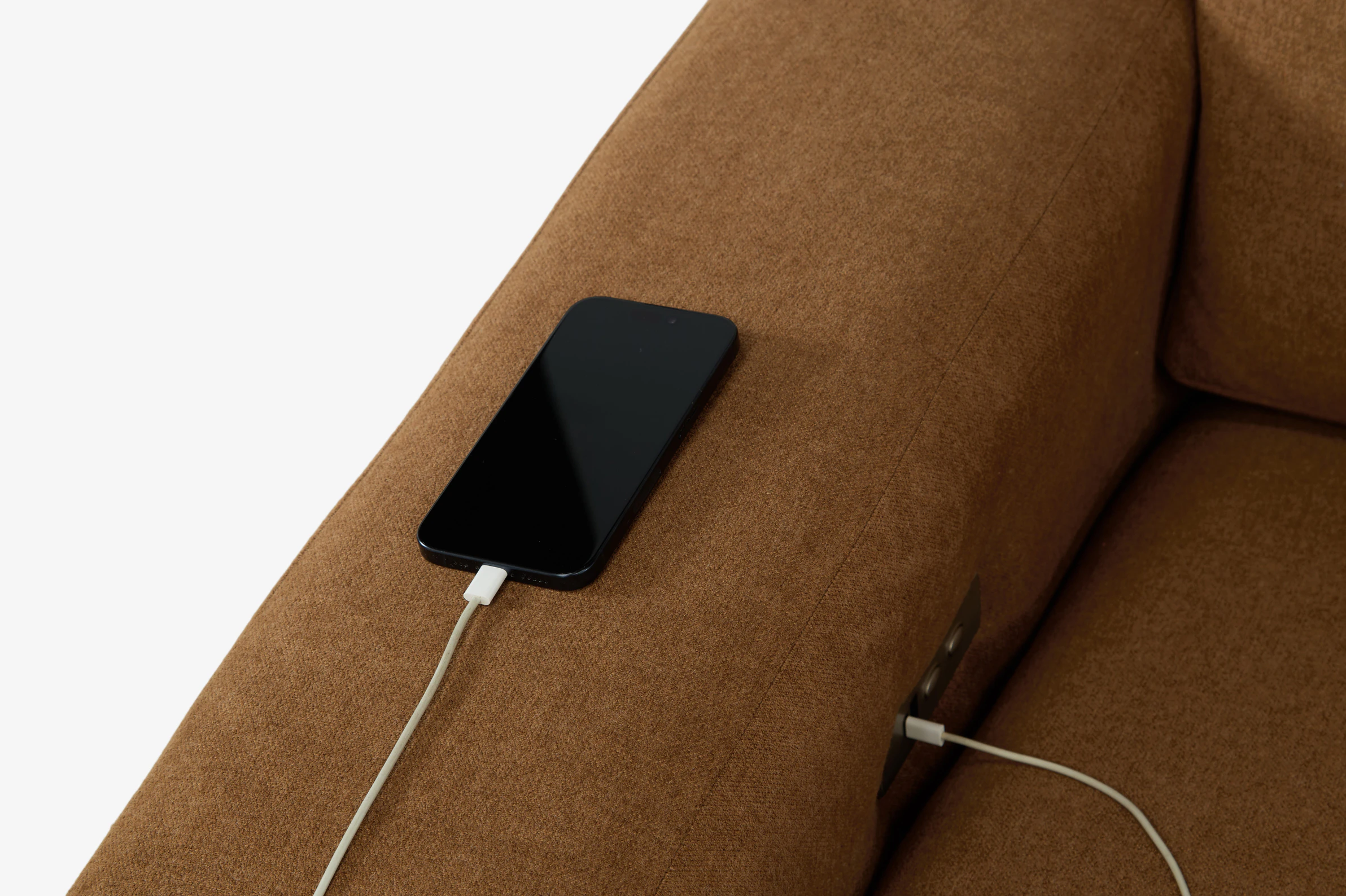 Arlo Modular Reclining Piece Sofa power) Faithful Mocha