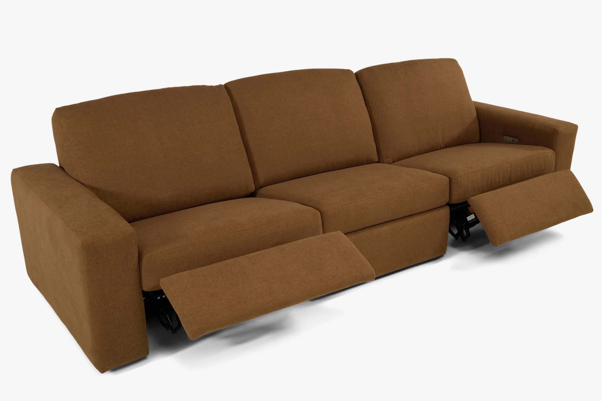 Arlo Modular Reclining Piece Sofa power) Faithful Mocha