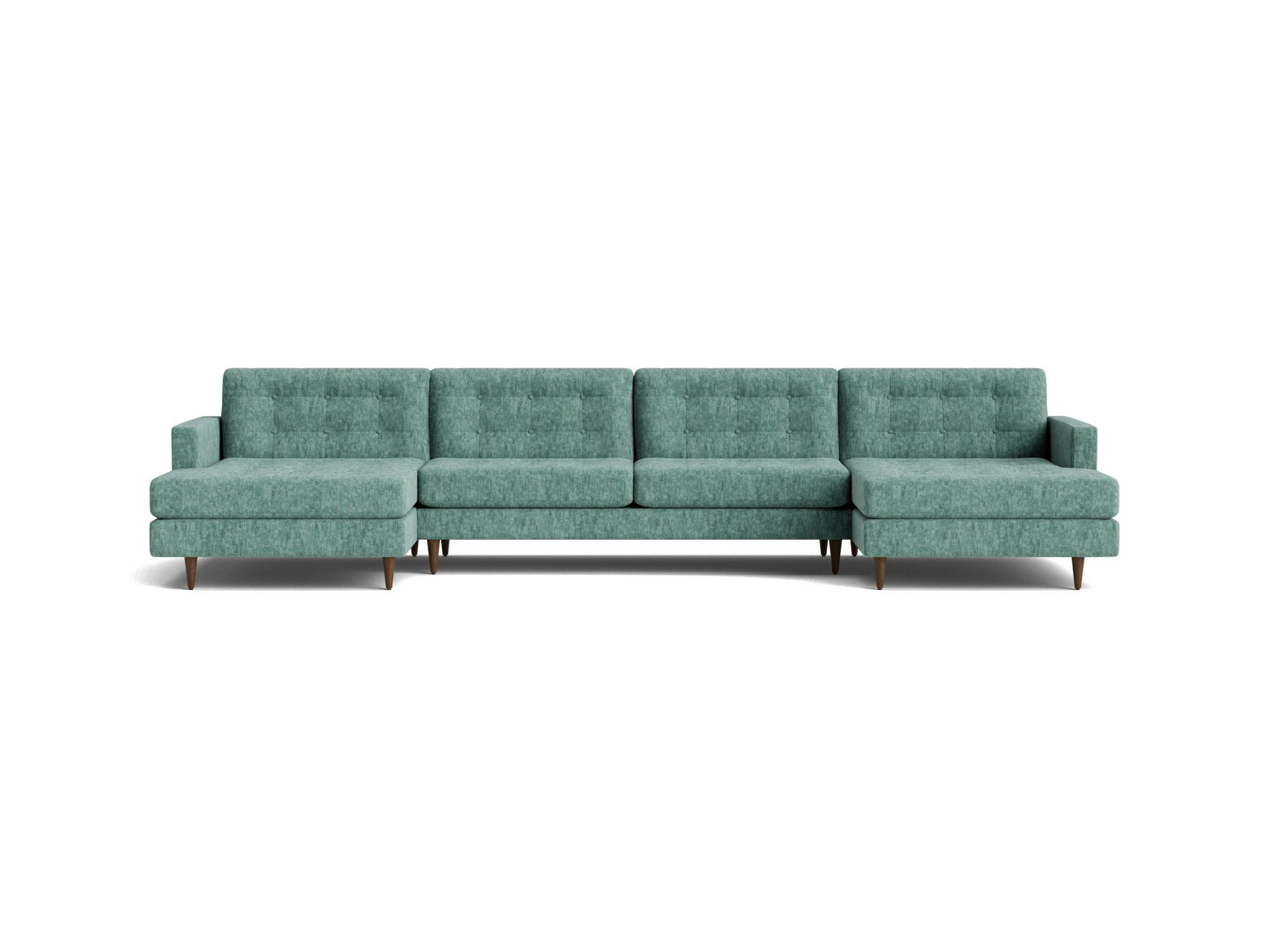 Eliot Chaise Sectional Crave Caribbean Twist