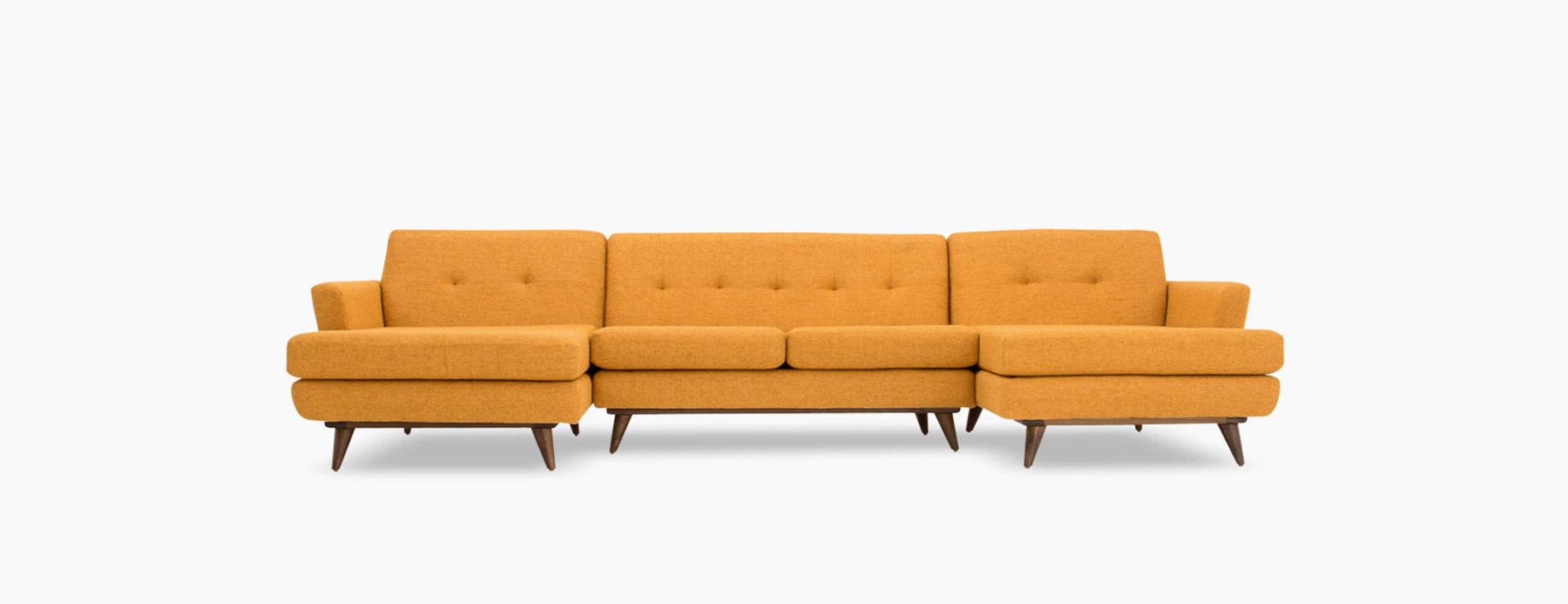 Hughes U-Chaise Sectional (3 piece)