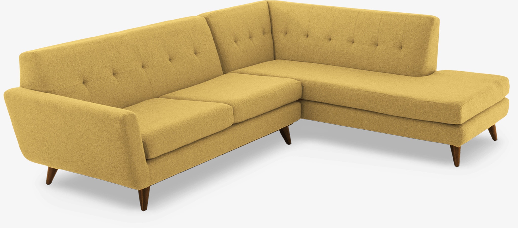 hughes sectional with bumper piece) bentley daisey