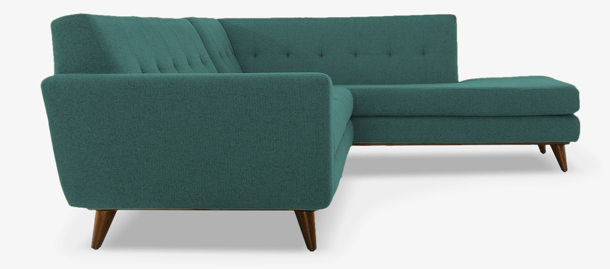 hughes sectional with bumper piece) prime peacock