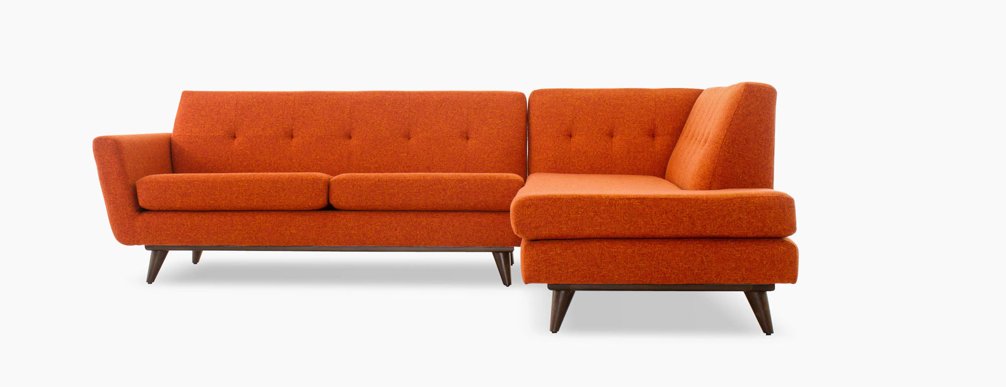 Hughes Sectional With Bumper 2 Piece Joybird