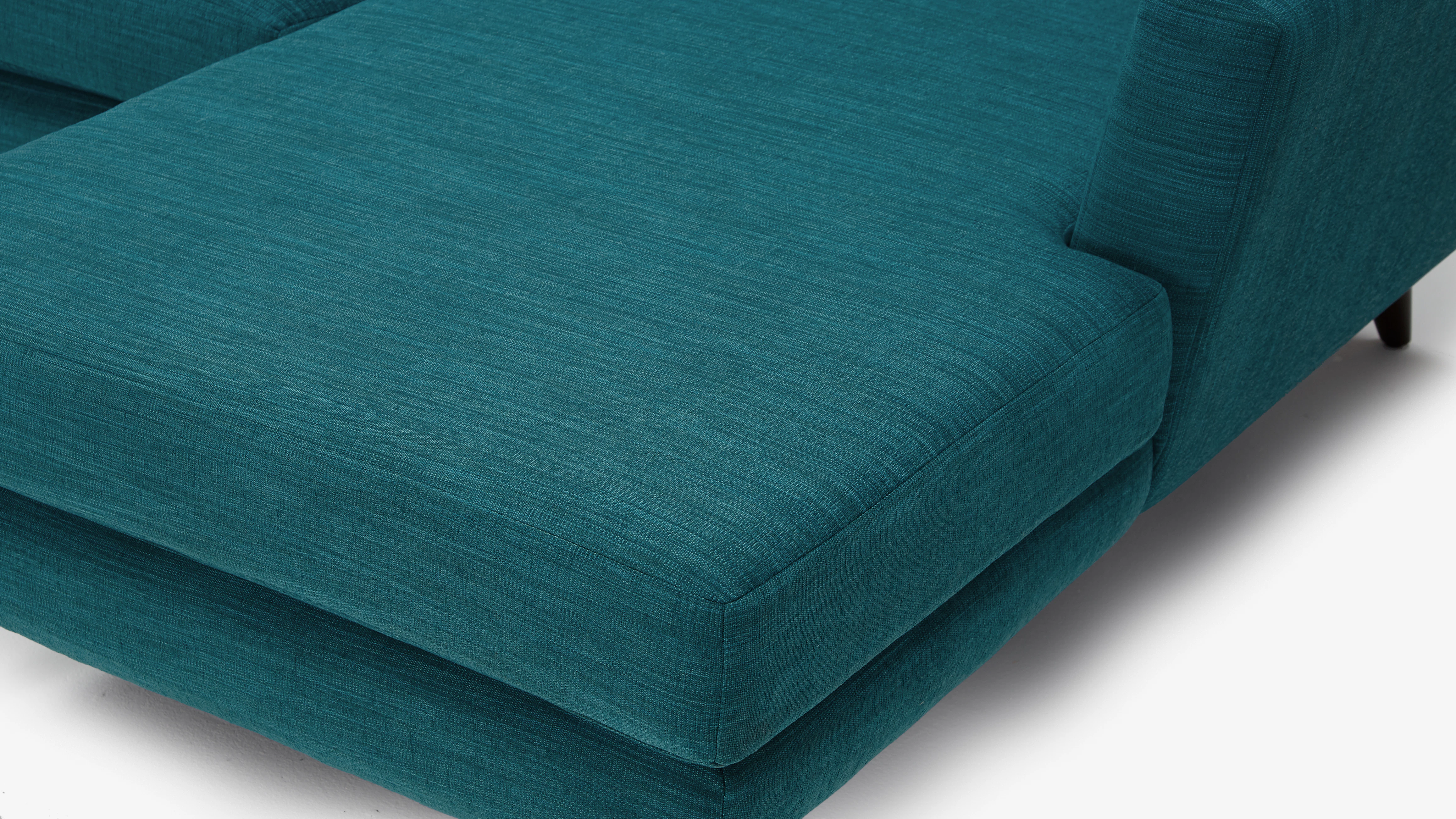 Hughes Sectional Lucky Turquoise