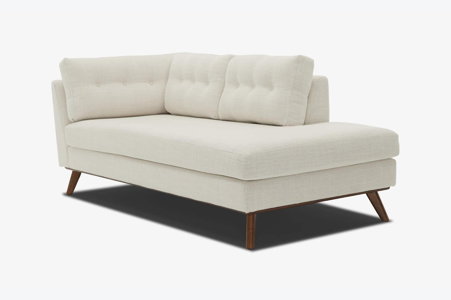 Hopson Bumper Chaise Asbury Oyster