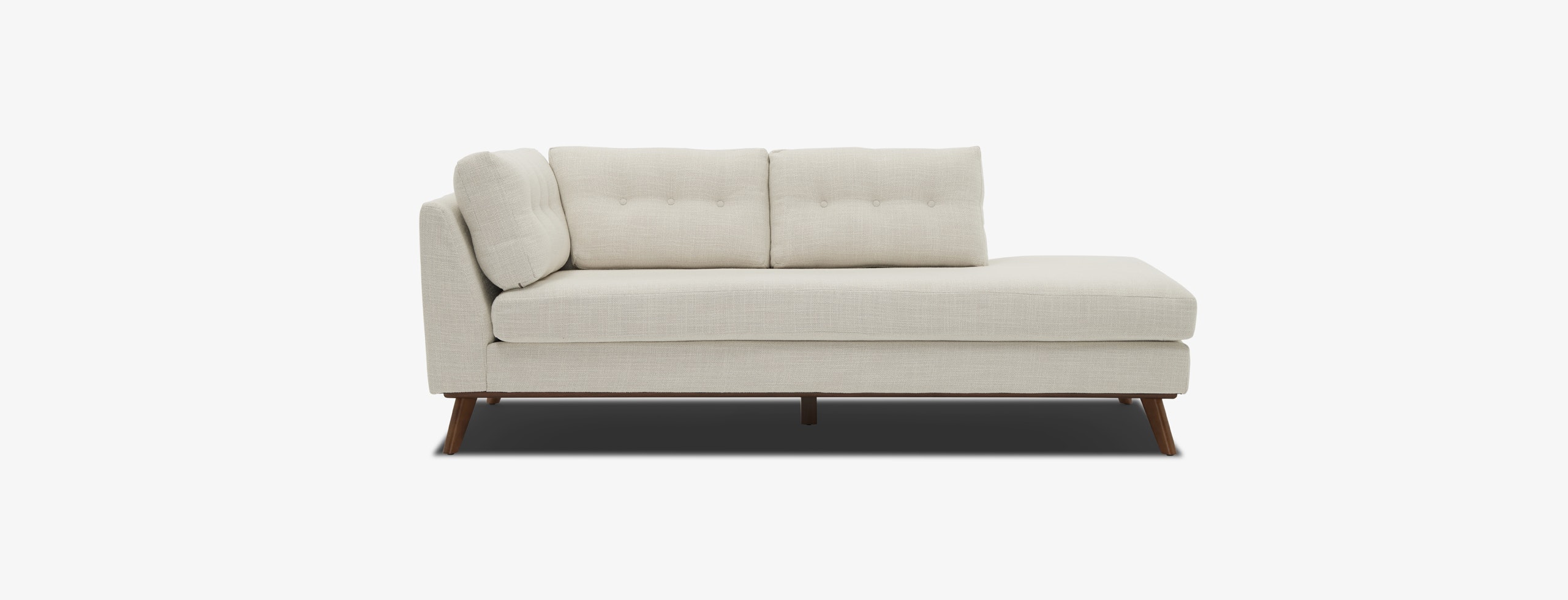 Hopson Bumper Chaise Asbury Oyster