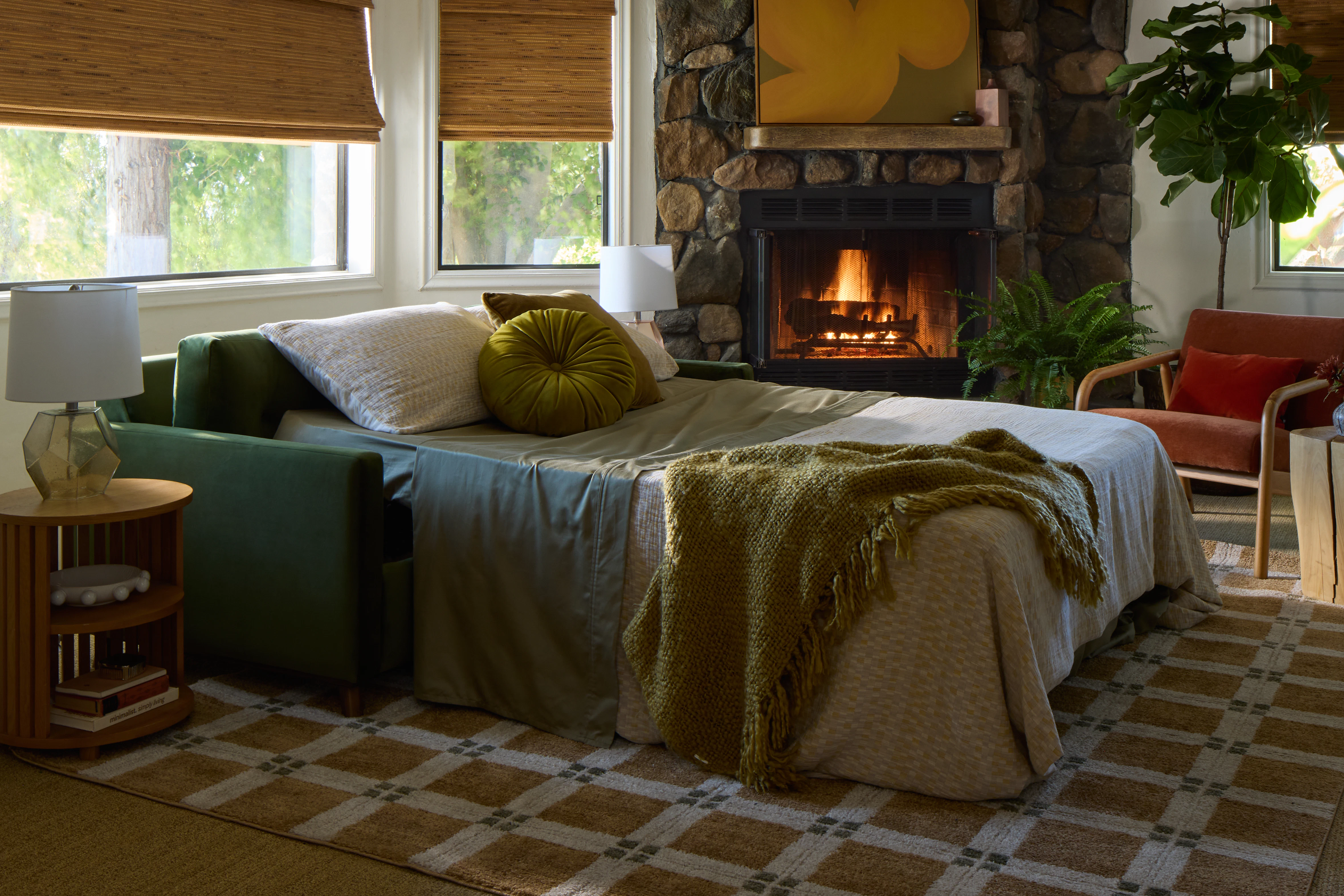 Hopson Sleeper Sofa Royale Forest